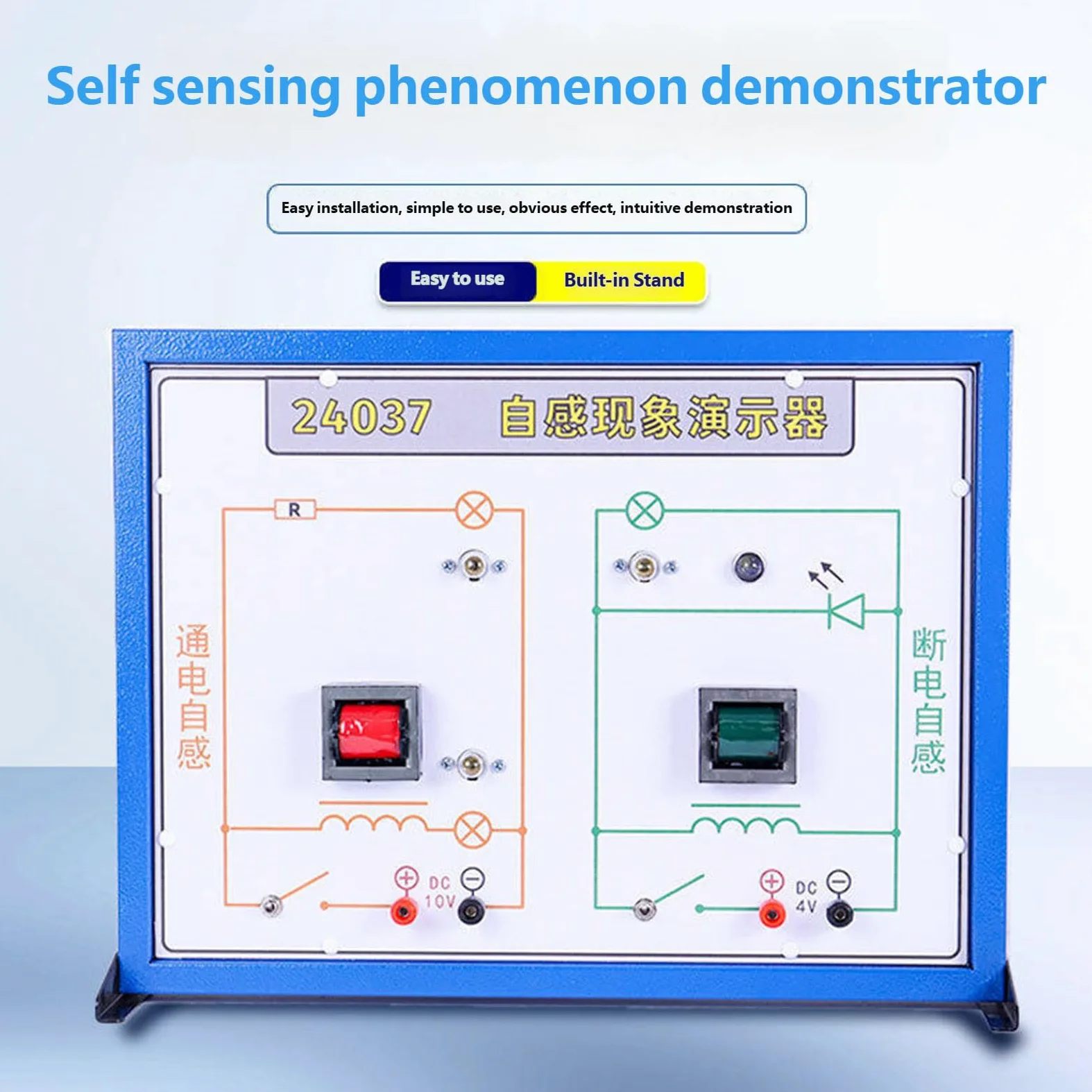 Herramienta educativa dispositivo de inducción electromagnética para laboratorios escolares con características demostrador de inducción electromagnética para experimentos de física