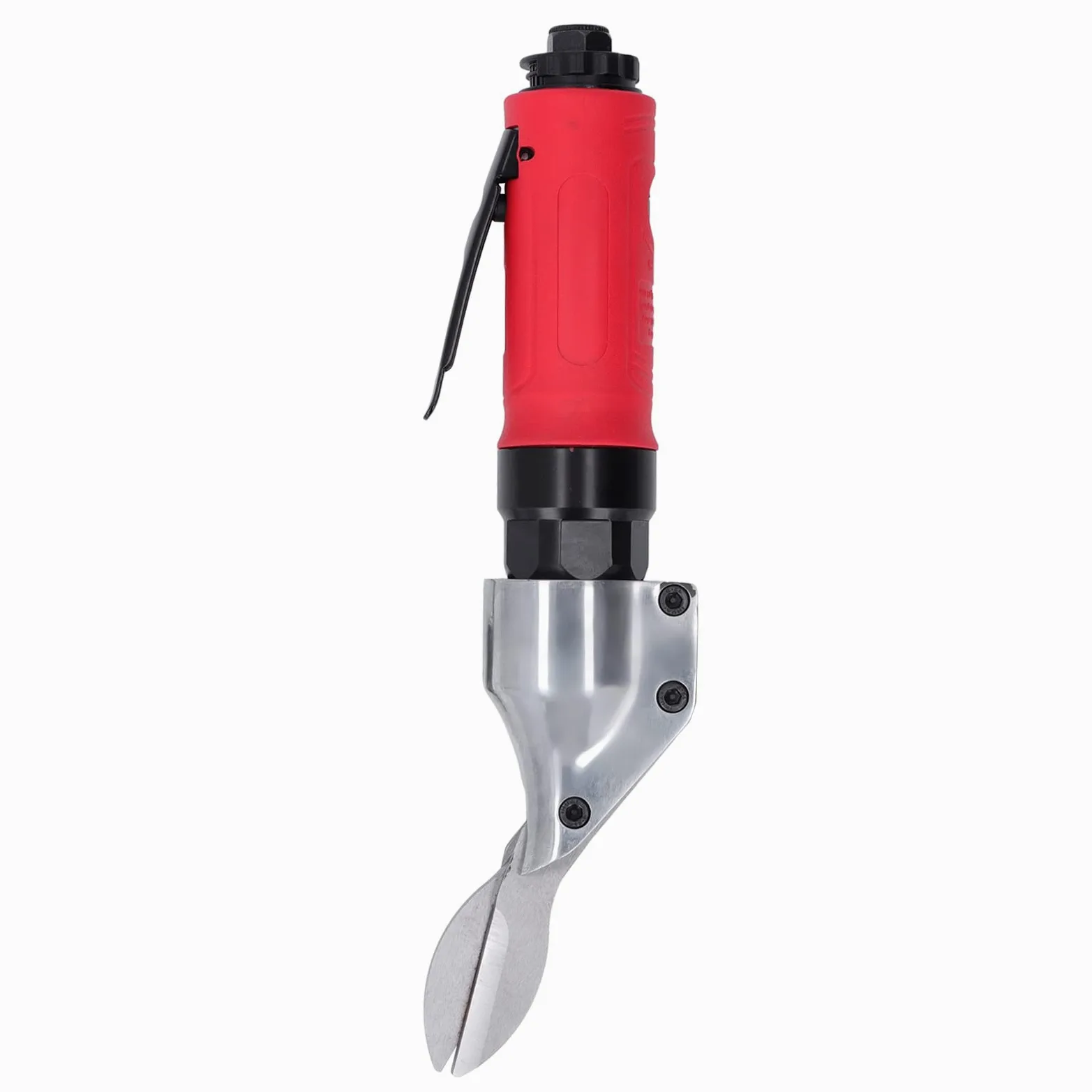 Tijera neumática LOCADENCE, Tijera neumática de 2500 rpm, Cizalla industrial de aire de alta eficiencia, Herramienta de corte neumática recta, Tijera cortadora de metal para hierro