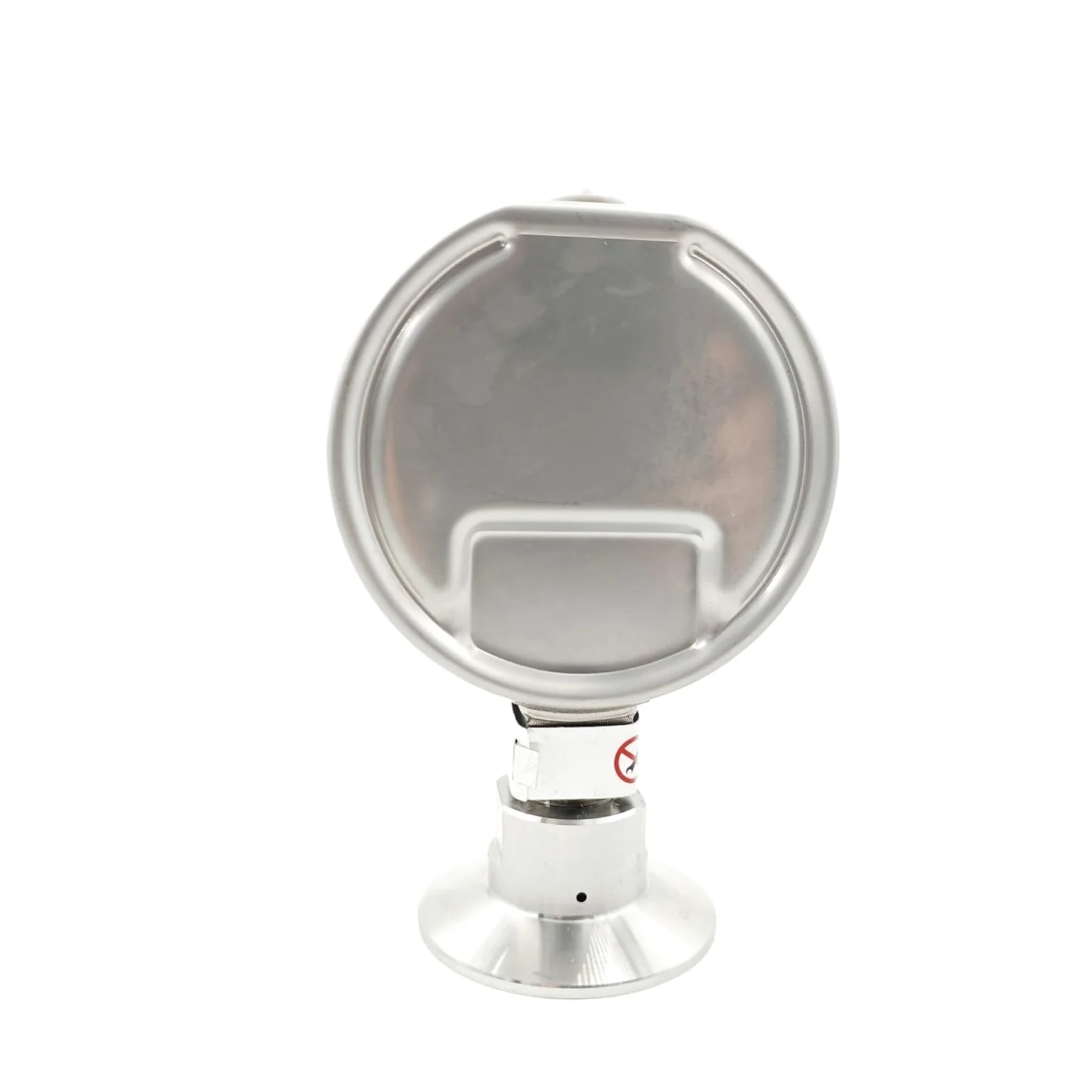 Manómetro de diafragma de 50,5mm/64mm, manómetro sanitario de acero inoxidable con esfera de 100mm, barra/psi(TC64mm,0-1.6Mpa)