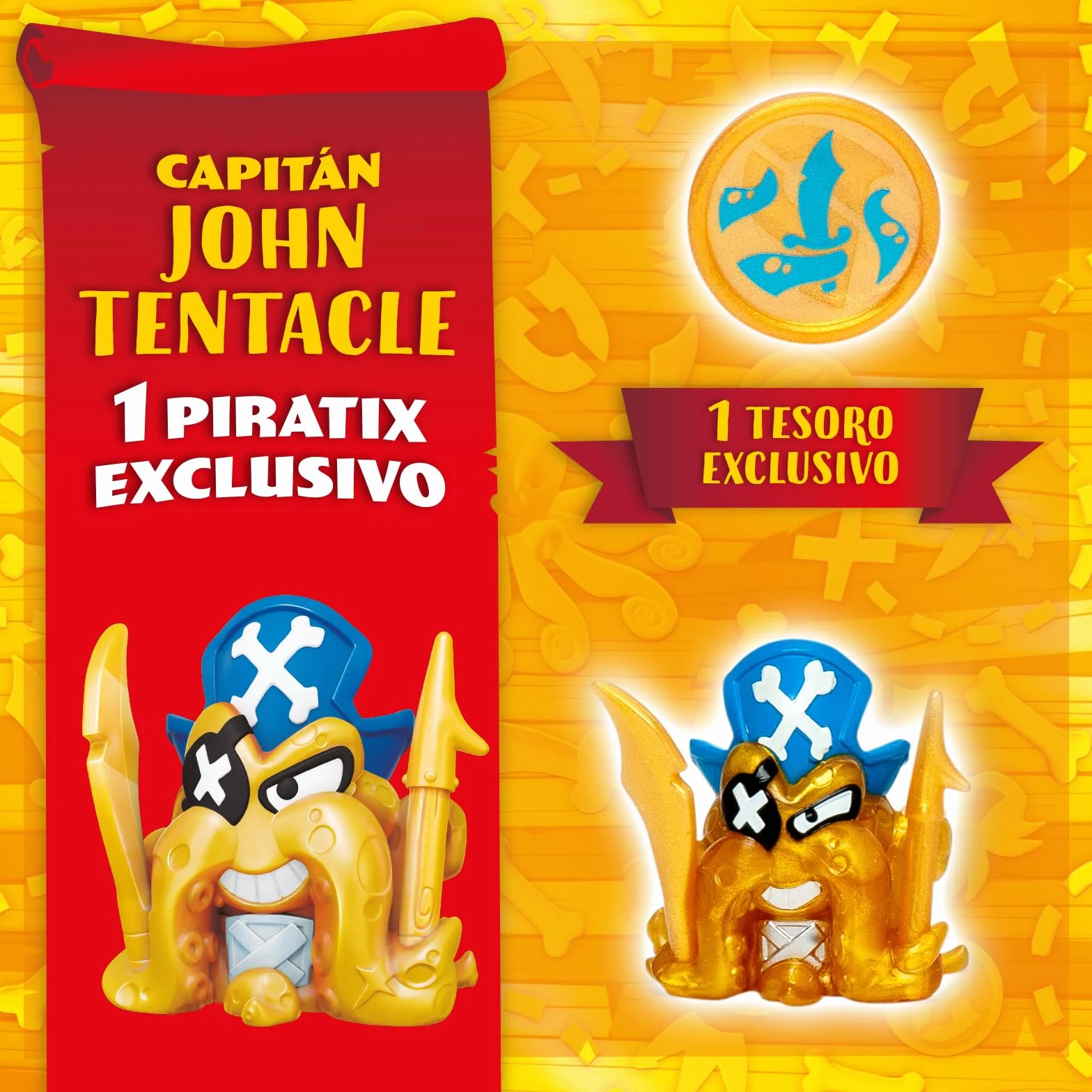 PIRATIX Adventure World Octo Fury Barco Pirata Pulpo con Poderes Ocultos