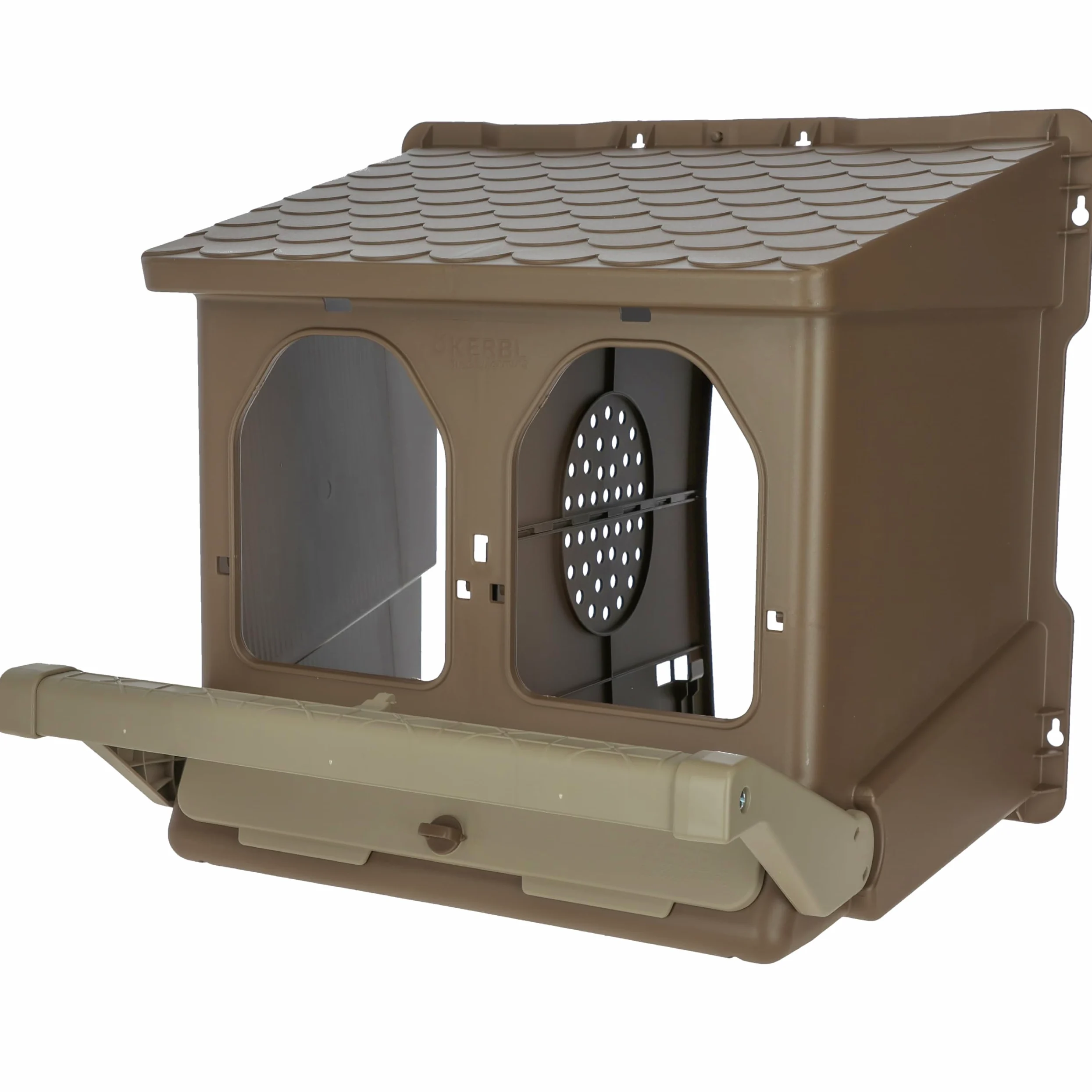 Kerbl Hobbyfarming Doble Nido de plástico Reciclado, 52 x 59 x 53 cm