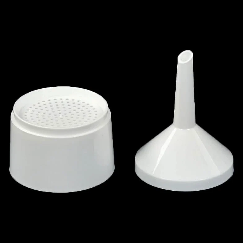 1 embudo Büchner de plástico - Embudo de filtro PP desmontable for experimentos escolares - Tamaños: 55 mm, 70 mm, 90 mm, 110 mm, 150 mm(Bottom ID110mm)
