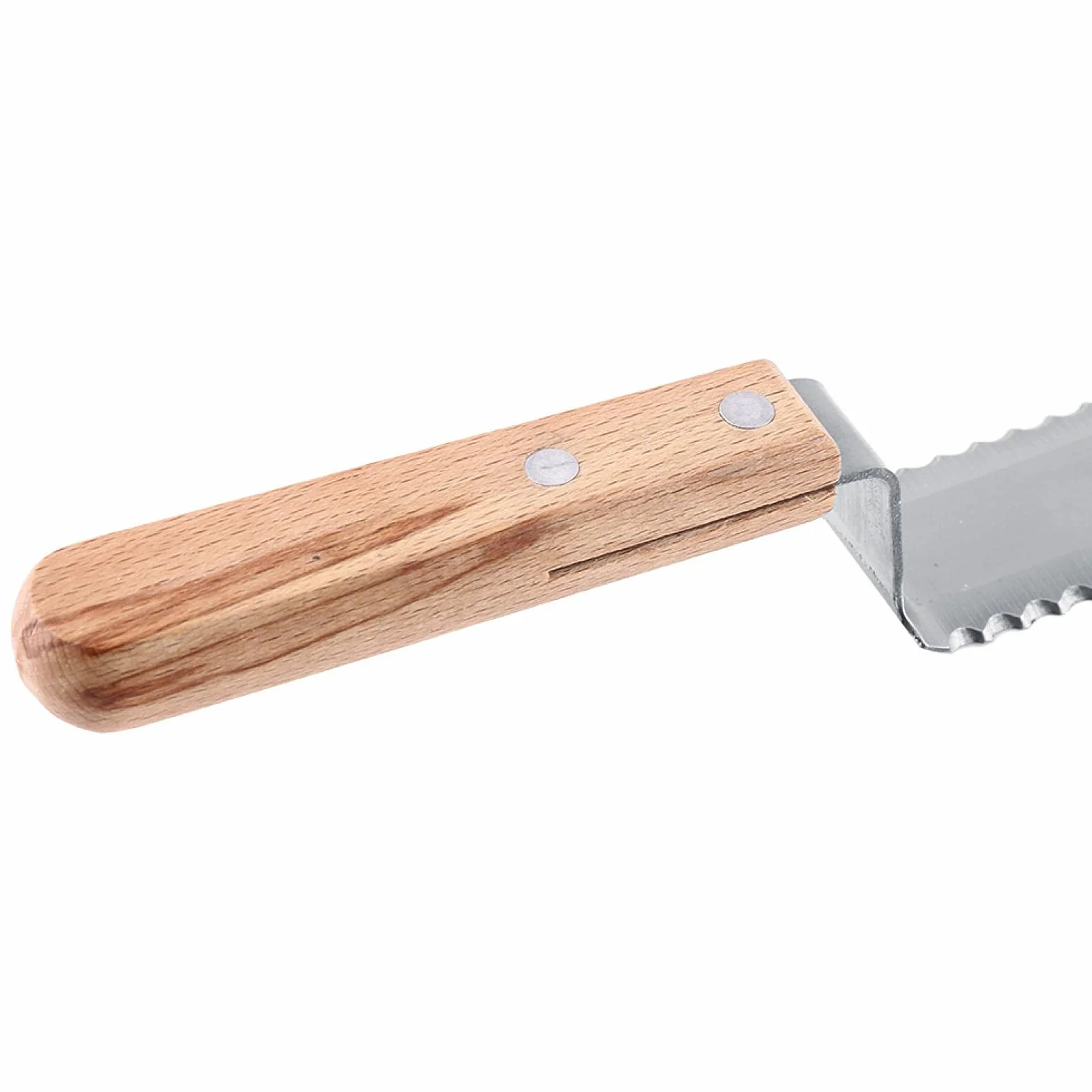 Extractor de Miel, Diseño Dentado de Acero Inoxidable, Cuchillo para Destapar Bricolaje, Extractor de Miel Ultrafino Y Afilado, Raspado de Miel, Apicultura para Apicultor