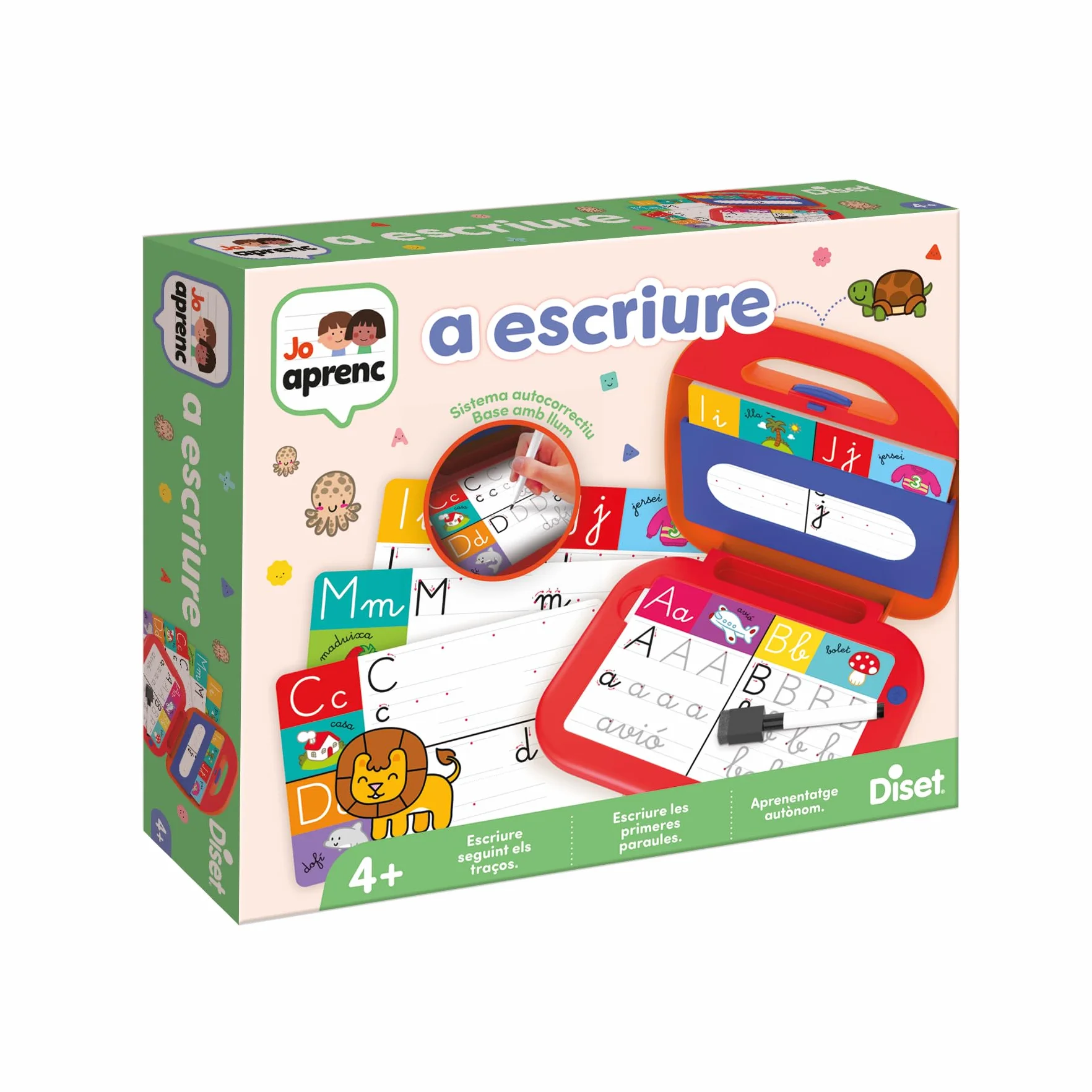 Diset Jo Aprenc a Escriure Joc Educatiu per Nens a Partir de 4 Anys