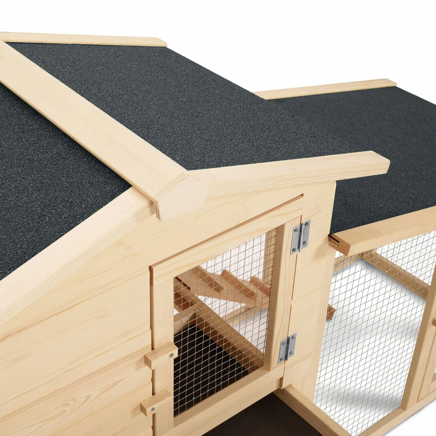 Probache Gallinero VIP con conejera doble XXL de madera