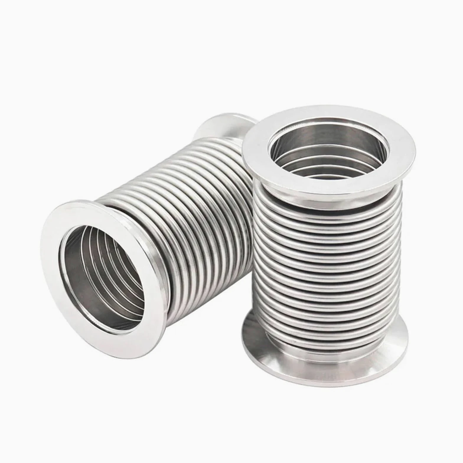 KF16 KF25 KF40 KF50 KF63 KF80 304 Fuelle/Manguera de vacío Flexible de Acero Inoxidable 100/200/300/500/1000 mm (Size : KF25-1000mm)