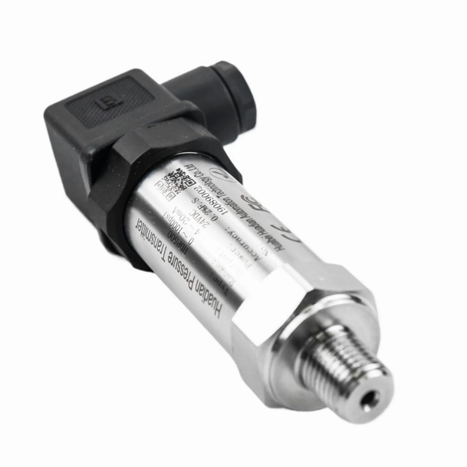 Transmisor de presión de manómetro de vacío 4-20mA 25mpa 0 5V Sensor de presión de agua absoluta de 1/4"(0-10Mpa RS485)