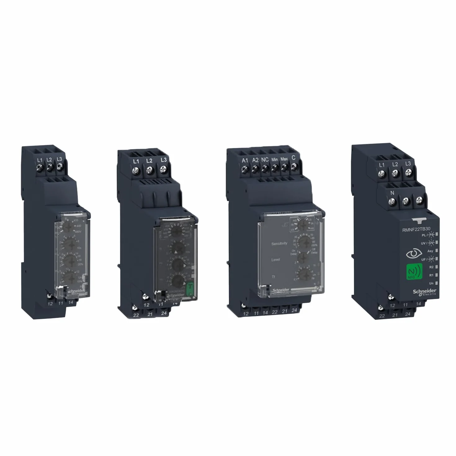 Schneider Electric RM35TF30 Relé de Control, Fase Multifunción