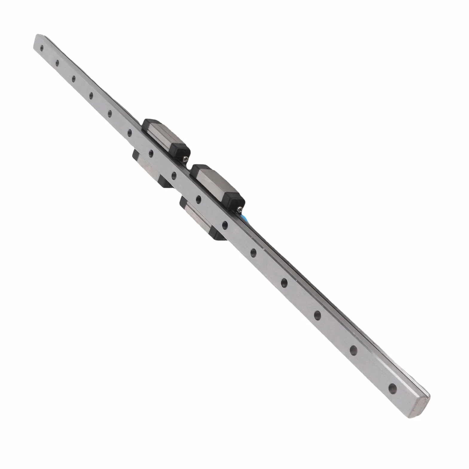 Carril de Guía Lineal MGN9B 300mm Acero para Cojinetes 2 Bloques Yunseity