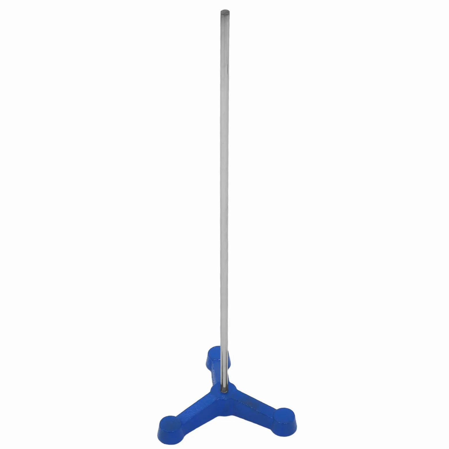Gatuida Trípode de laboratorio: Equipo de laboratorio de química - Base de soporte de retorta de metal - Soporte para vasos de precipitados - Base de equipo de vidrio de para química de 110 mm