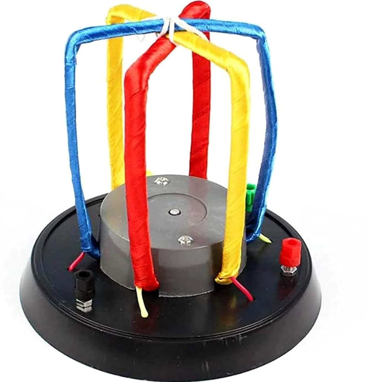 Demostrador de principio motor trifásico, equipo experimento física electromagnética for enseñanza en laboratorio
