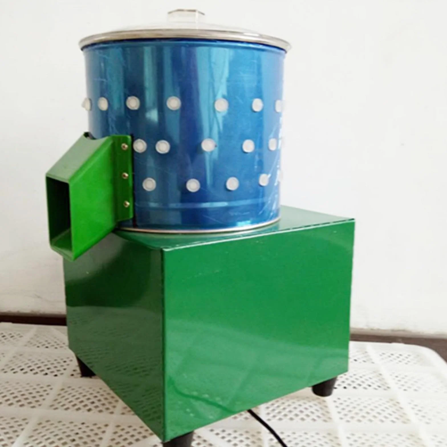 Depiladora de pájaros, desplumadora de Aves de Corral, máquina desplumadora automática de Plumas, Peso de depilación 1 kg, máquina desplumadora de Plumas de Paloma de Pollo pequeña