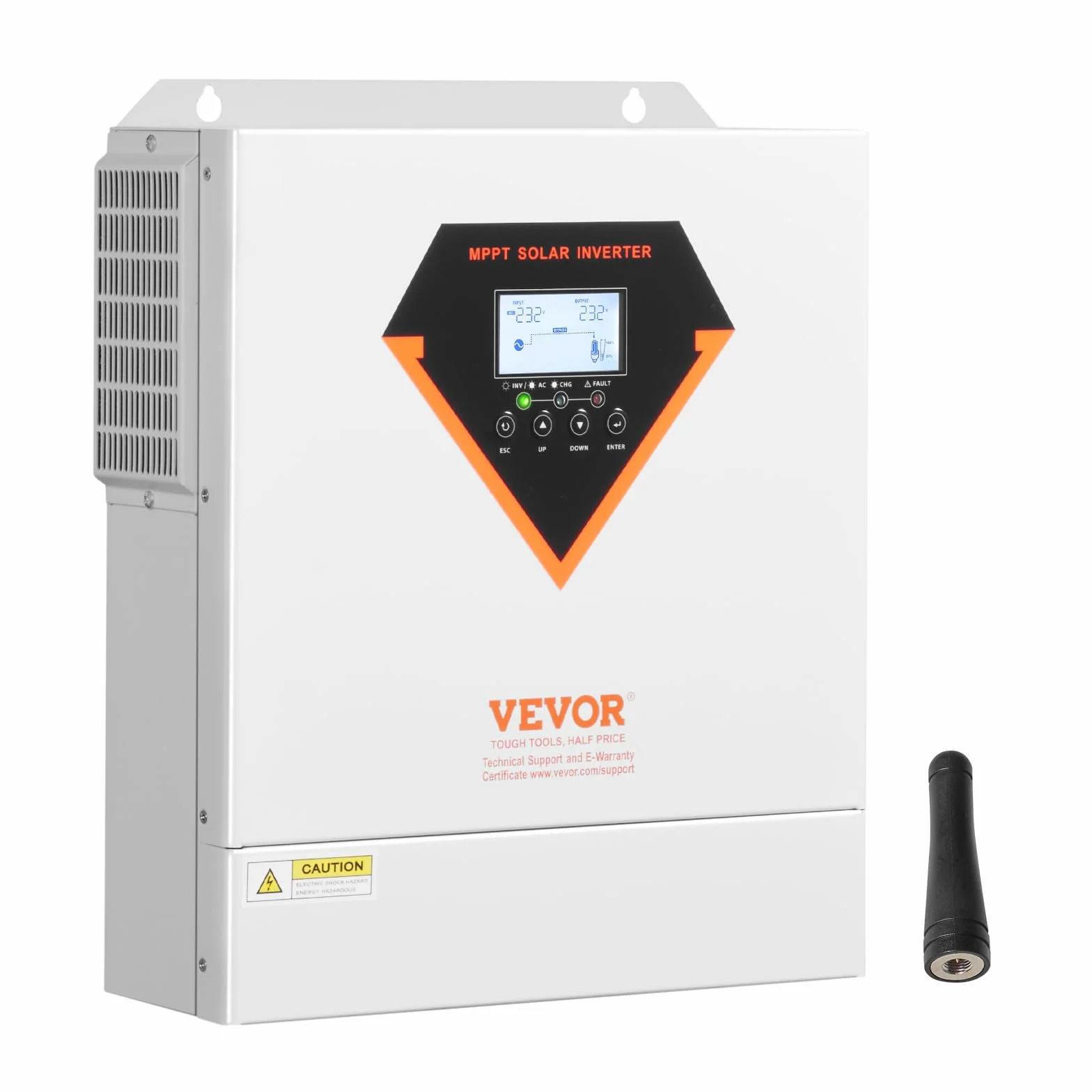 VEVOR Inversor Solar Híbrido 3500 W Onda Sinusoidal Pura MPPT 100 A