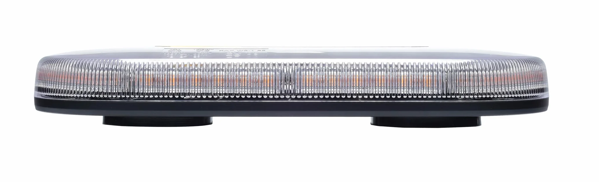 Ryme Automotive Mini Puente LED R65-26W - 328 mm - 48 LEDs Ámbar, Base Magnética, IP66, Conexión Mechero 12/24V, Alta Visibilidad