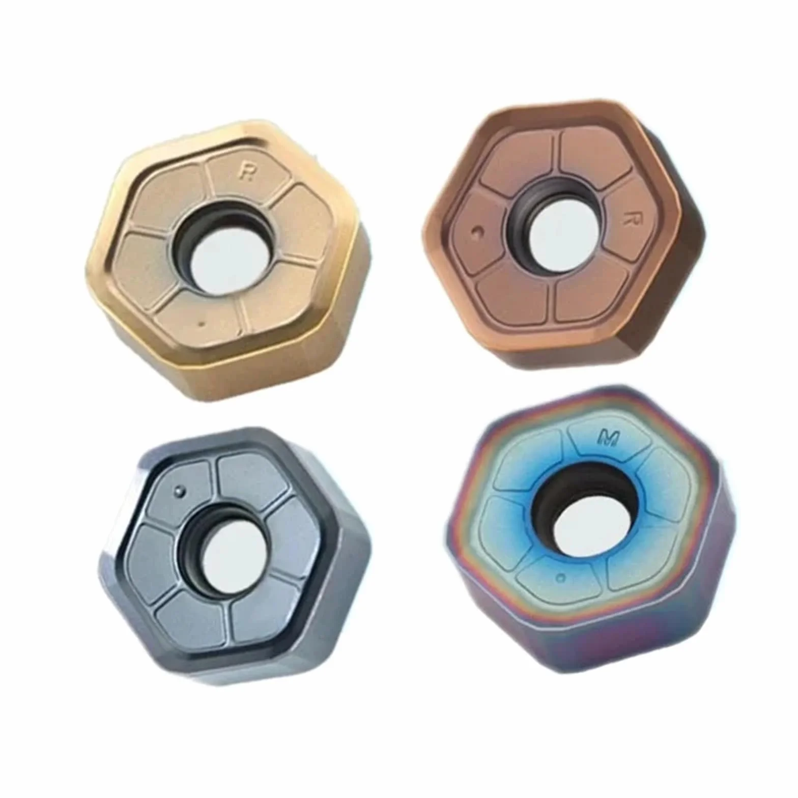 10 Piezas HNMU 0906 HNMU0906 Ansn Insertos De Metal Duro Para Fresado De Placas De Carburo, Herramienta De Corte De Alta Resistencia, Avance Rápido HNMU 0906 Para CNC Herramienta de Torno(HNMU0906AMSN