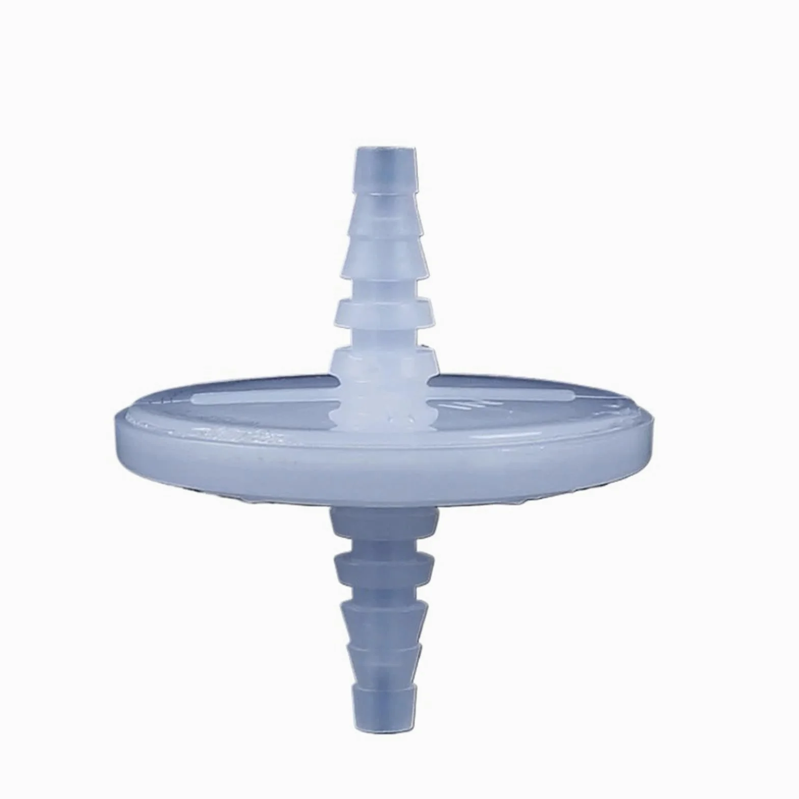 5 unids/lote 50mm 0.22um filtro de aire desechable con membrana hidrofóbica de PTFE