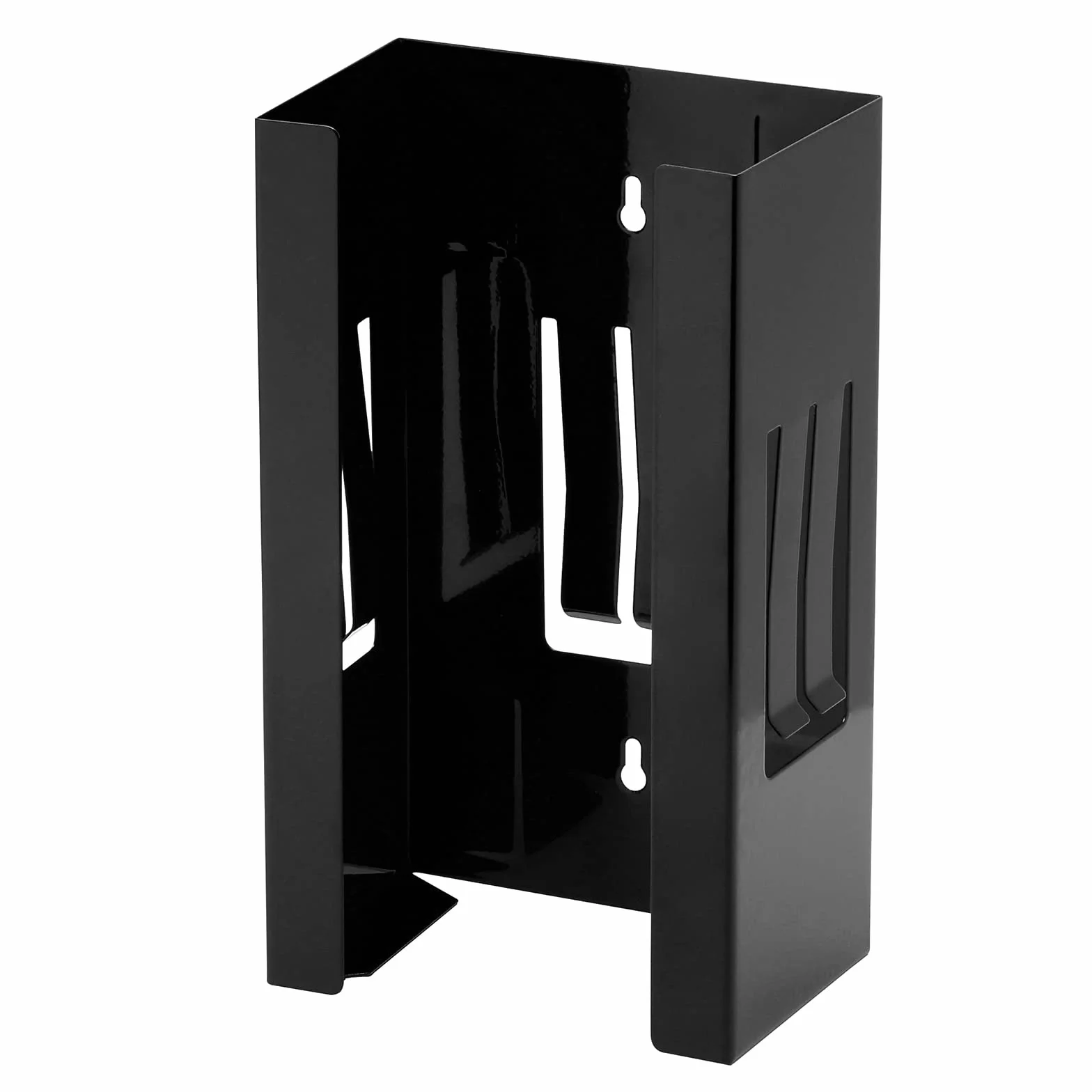 CASOMAN Dispensador magnético de guantes negro soporte pared 8 libras