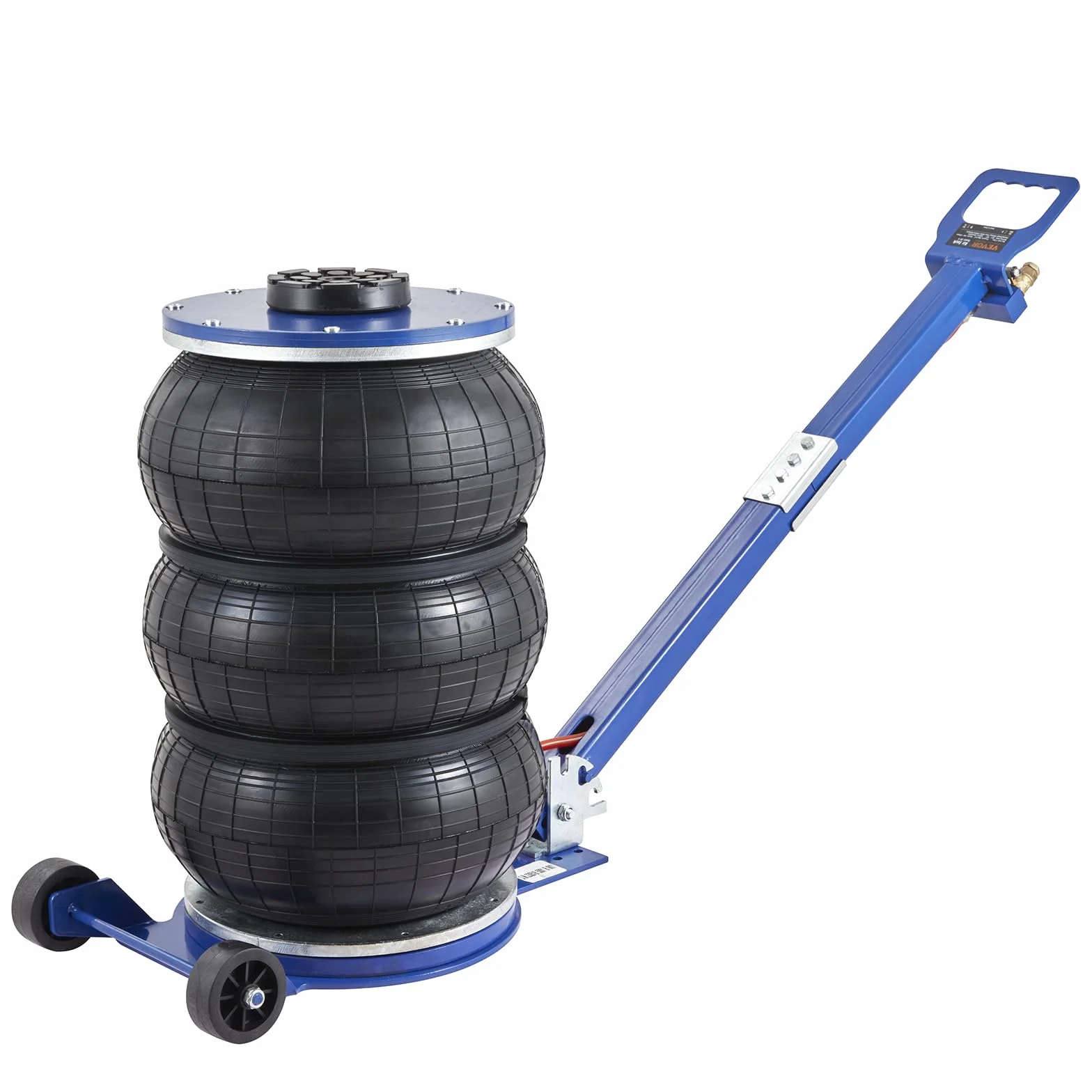 VEVOR Gato Neumático 5T Elevación 140-470 mm 0,8-1,0 MPa Coche SUV Taller