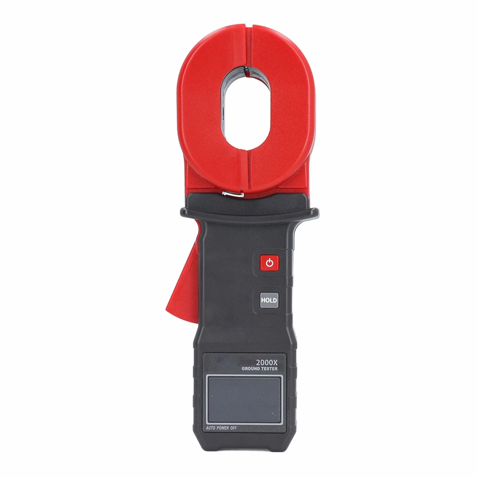 Medidor de tierra digital Medidor de alta precisión Pantalla LCD LCD Auto Rango de tierra Tester Earth Tester 0.01 500Ω Para ingenieros eléctricos Mantenimiento industrial