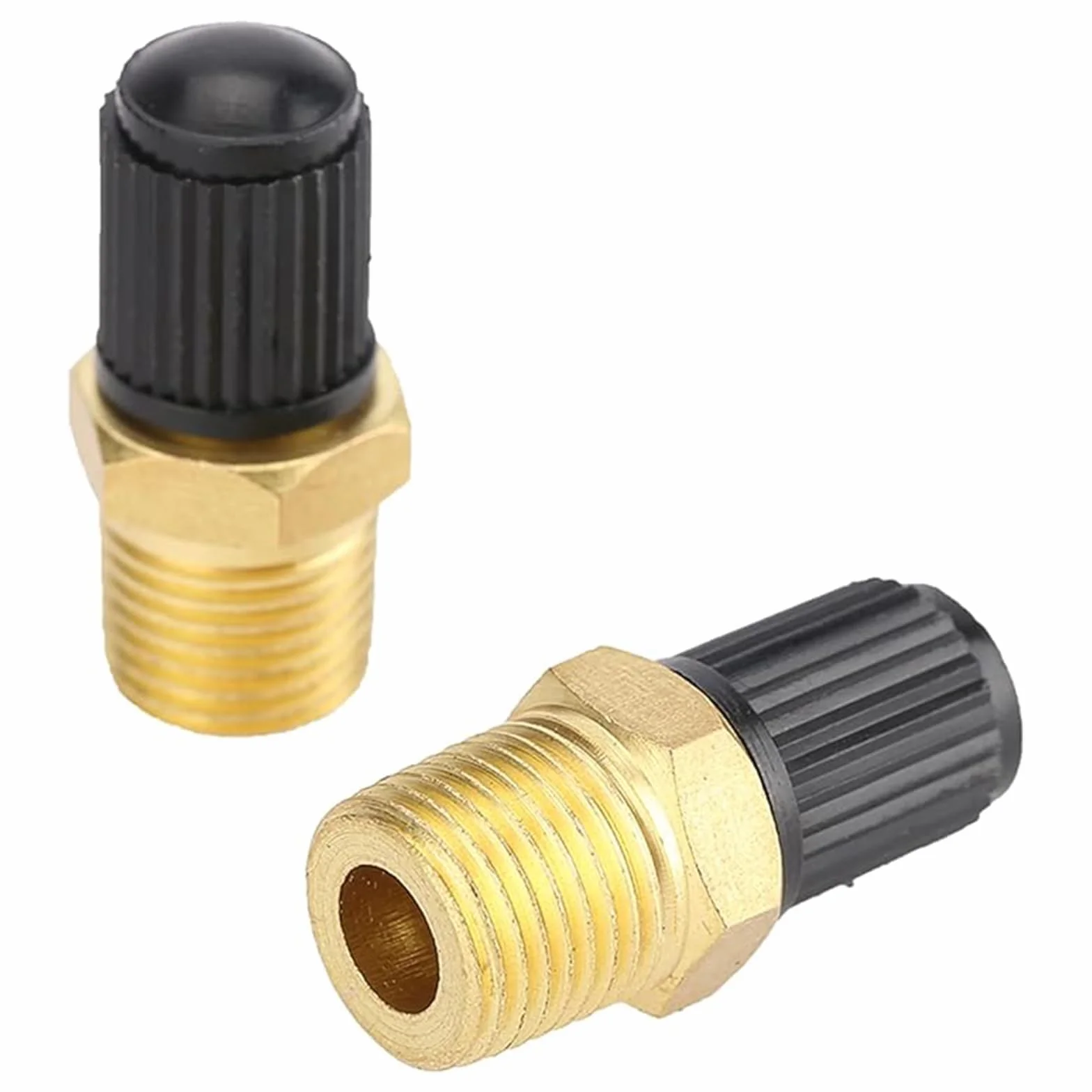 Válvula de latón compresor de aire 1/4" NPT rosca adaptador neumático
