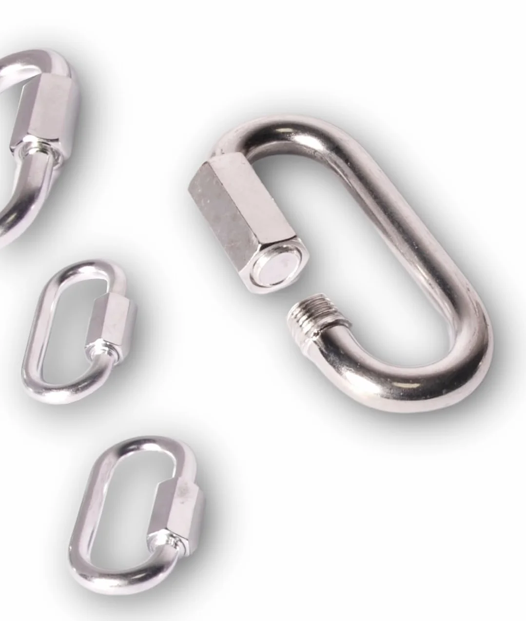 Chapuis VMR30 Lote de 2 eslabones de unión - Acero galvanizado - 50 kg - Cadena 3 mm