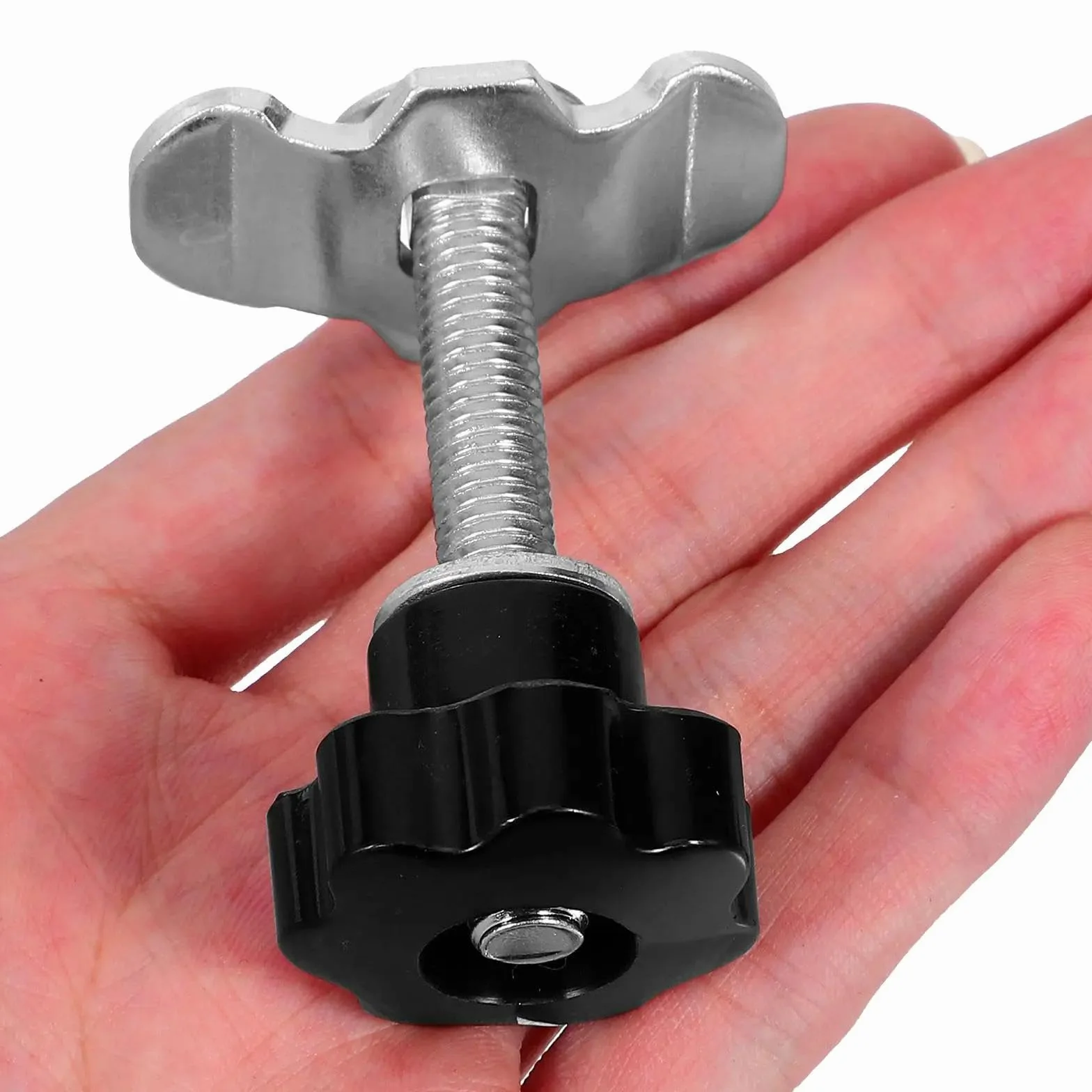 Tokaneit Adaptador para Riel Aeronautico M8x60 6 Piezas 500daN