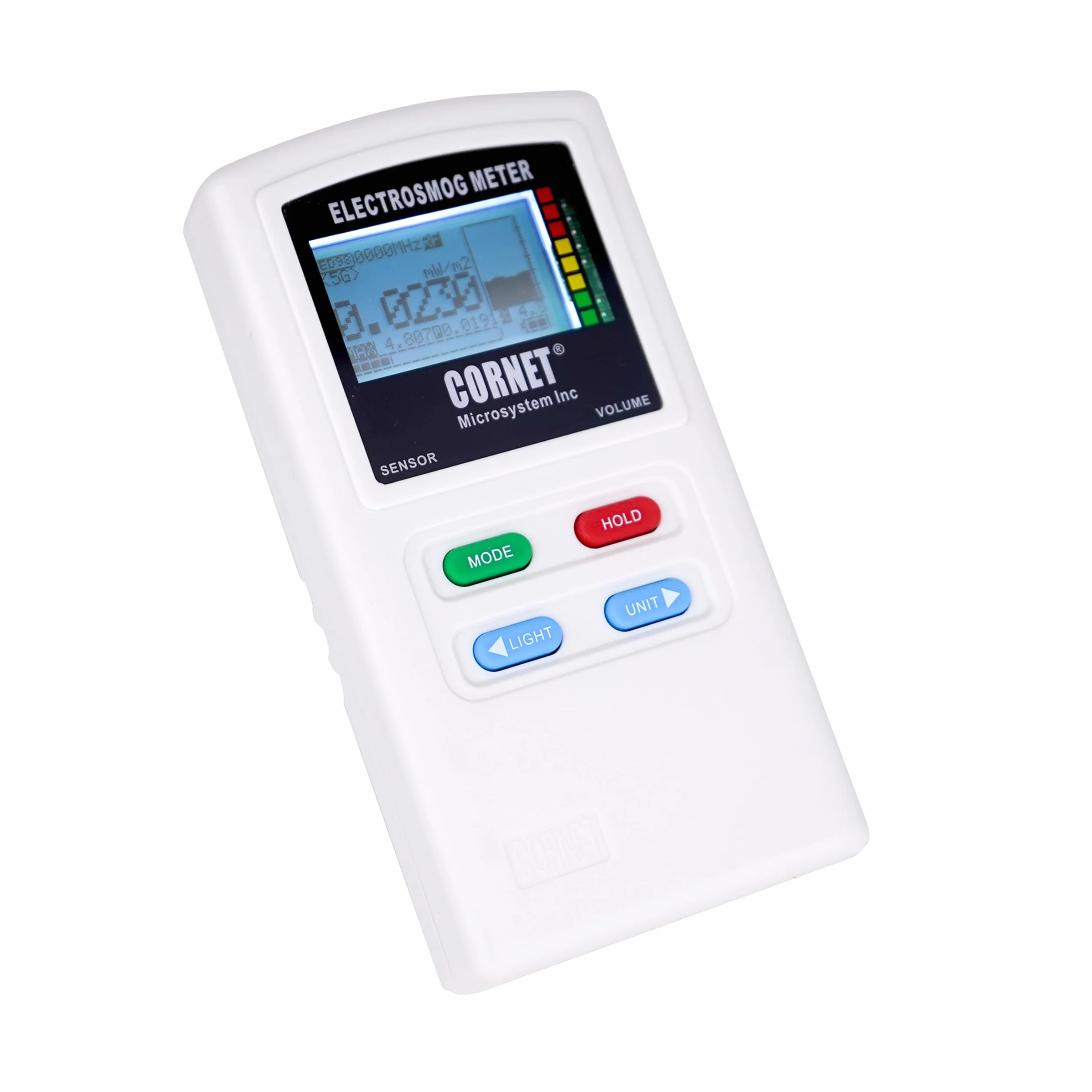 EMRSS Cornet ED88T Plus 5G, última versión, medidor trimodal: alta/baja frecuencia, electrosmog, medidor de intensidad de campo, con magnetómetro integrado