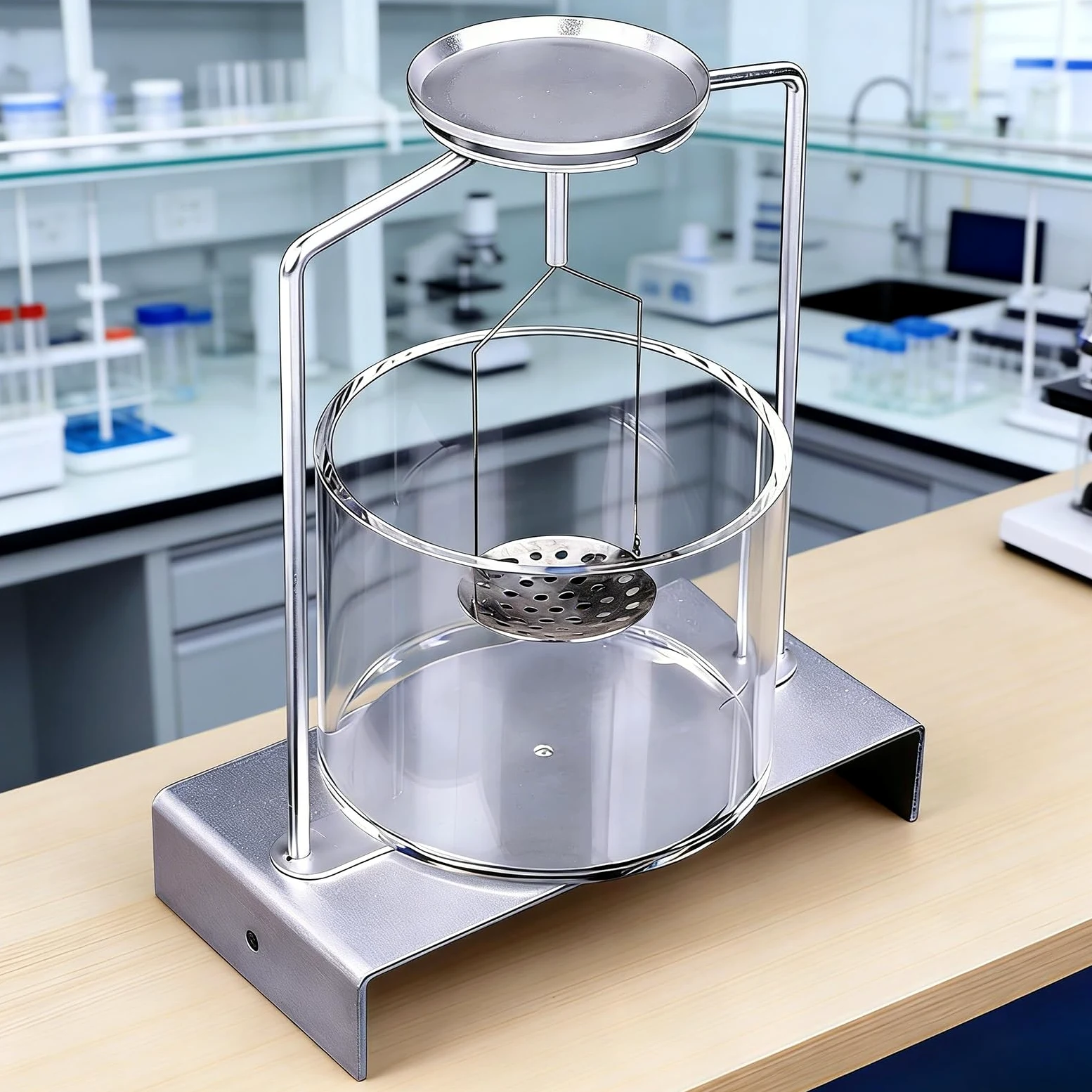 Medidor de densidad de piedras preciosas para joyería, kit de determinación de densidad, para medición de densidad específica de líquidos y sólidos en laboratorios de investigación.