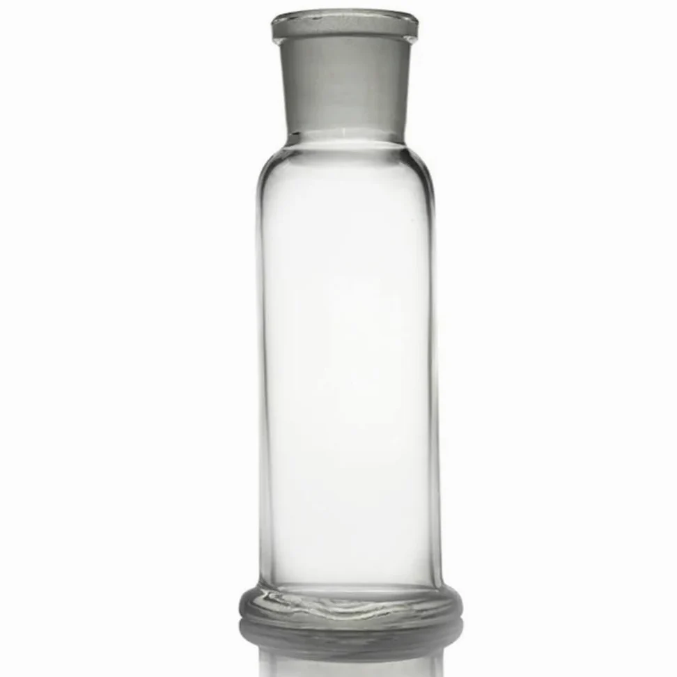 Cristalería de Laboratorio Frasco de lavado de 500 ml con boca esmerilada, vidrio transparente 34/35, equipo de laboratorio