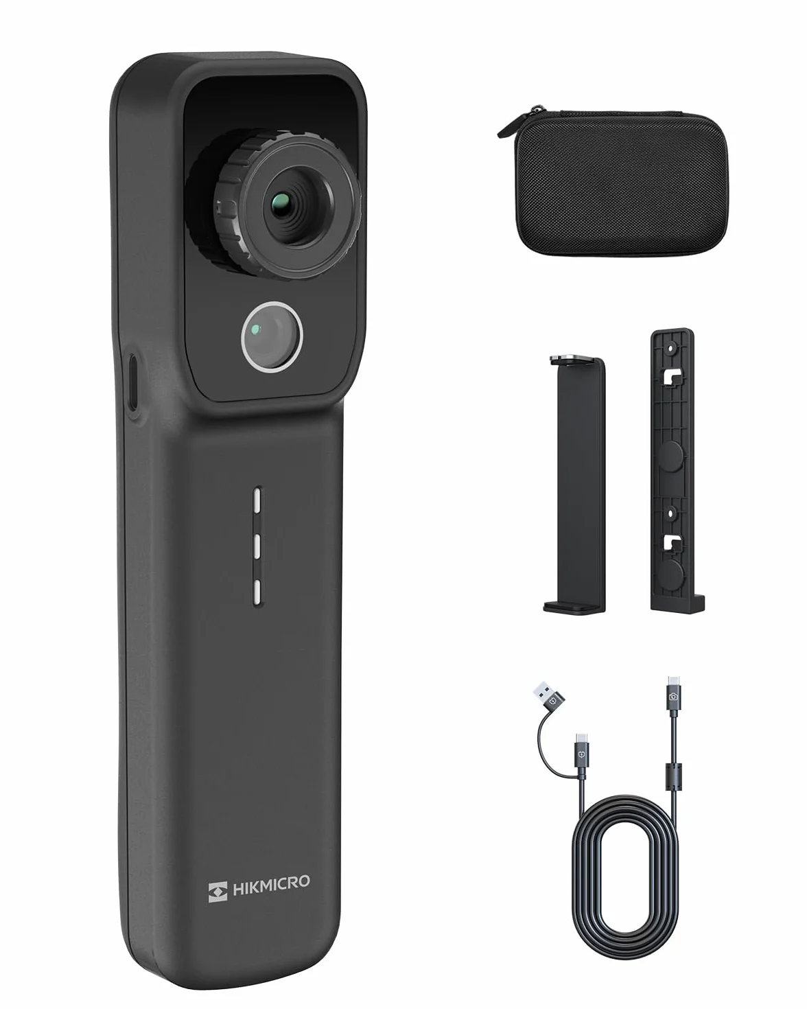 Cámara térmica inalámbrica HIKMICRO Mini2W - iOS/Android, Resolución IR 256x192, cámara térmica con cámara visual, SuperIR 512×384, Enfoque manual, para teléfono/tablet/PC con Windows