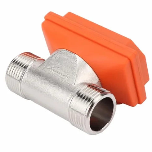Medidor de Flujo de Agua Digital de Acero Inoxidable Resistencia a Ácidos y Álcalis para Manguera de Jardín y Riego de Tierras de Cultivo