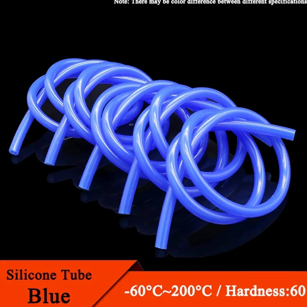 manguera de silicona, Tubo de silicona de 10 m, varios tamaños, for transferencia de aire y líquidos en la elaboración casera de cerveza.(ID 8mm x 12mm OD)