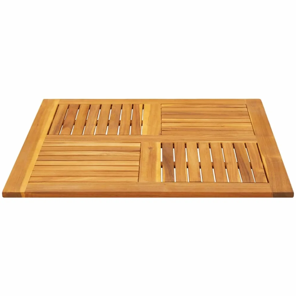 vidaXL Tablero de Mesa Cuadrado Madera Maciza de Acacia 90x90x2,2 cm, Tablero de Mesa de Repuesto, Tablero de Madera, Tablero de Repuesto
