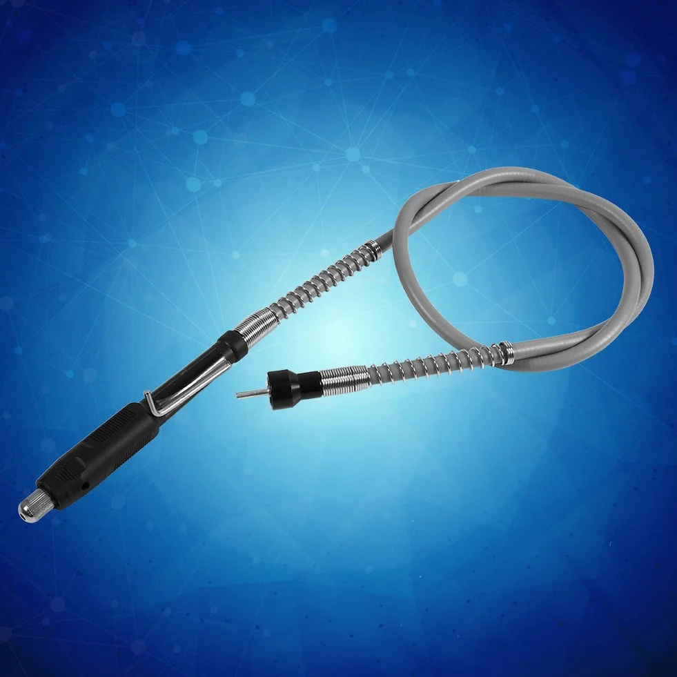 Taladro Universal Eje Flexible Cable de Extensión 3.2mm, L-Llave para Rotación Amoladora Herramienta