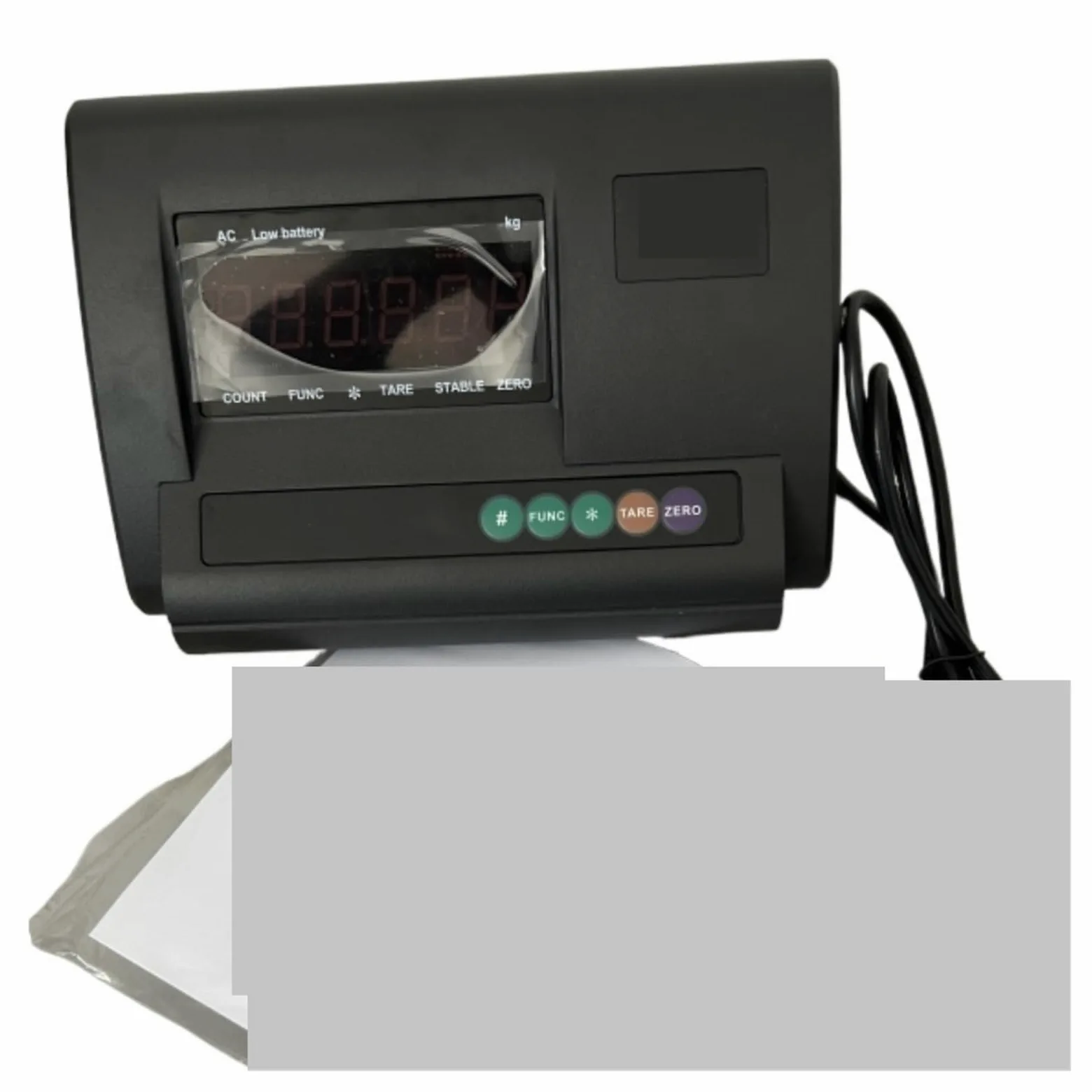 Célula de carga Báscula de plataforma electrónica con pantalla LED, indicador de peso, controlador de medidor de carga