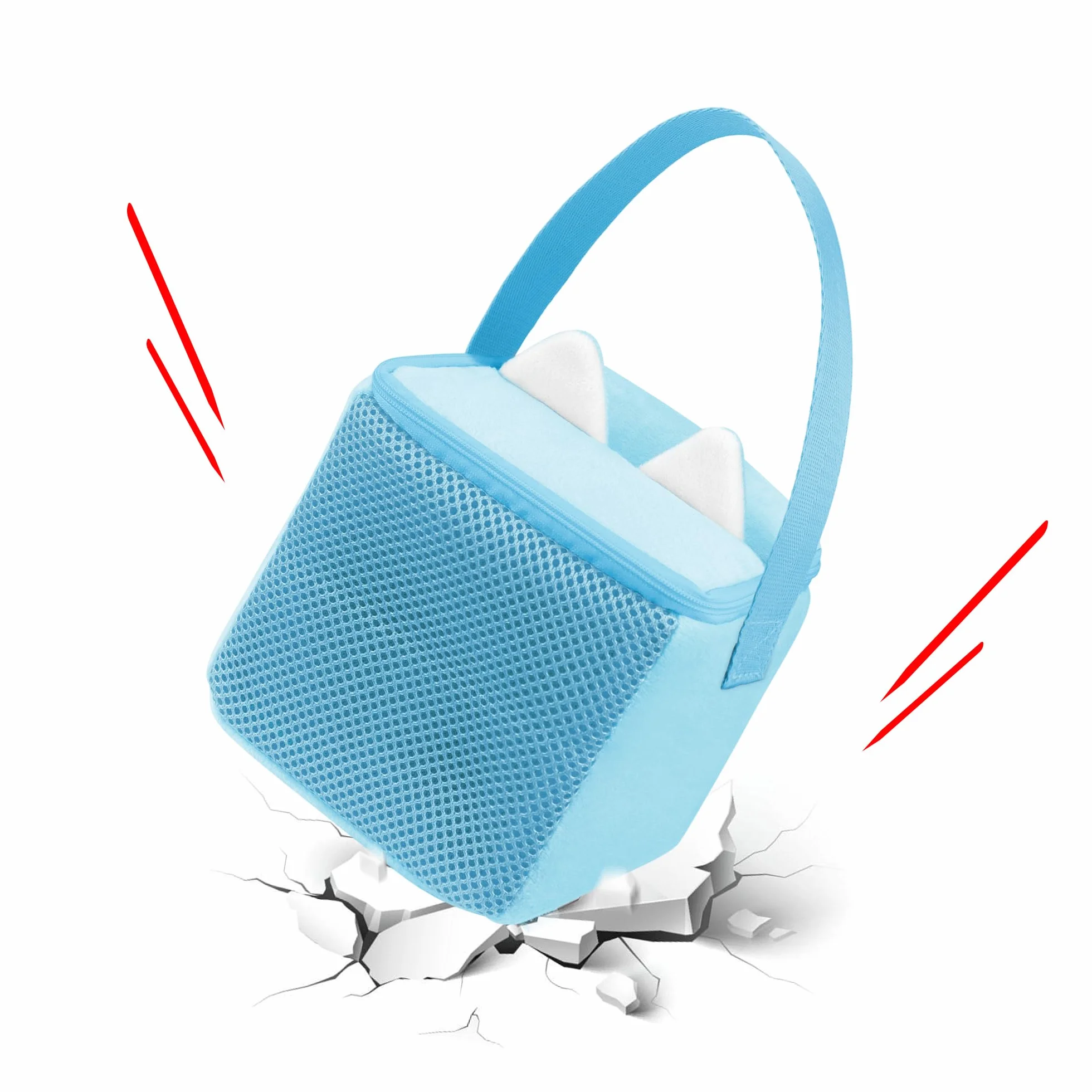 Funda de Transporte Compatible con FABA Cuentacuentos y Personaje Sonoro, Azul