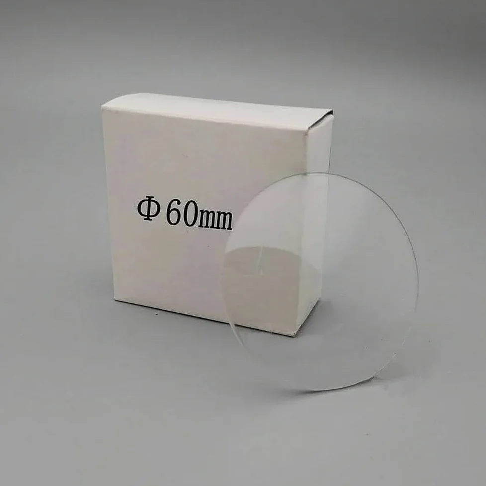 10 placas de vidrio for observación de laboratorio - Tapas transparentes for vasos de precipitados - Diámetro de 45 mm a 150 mm(60mm 10pcs)