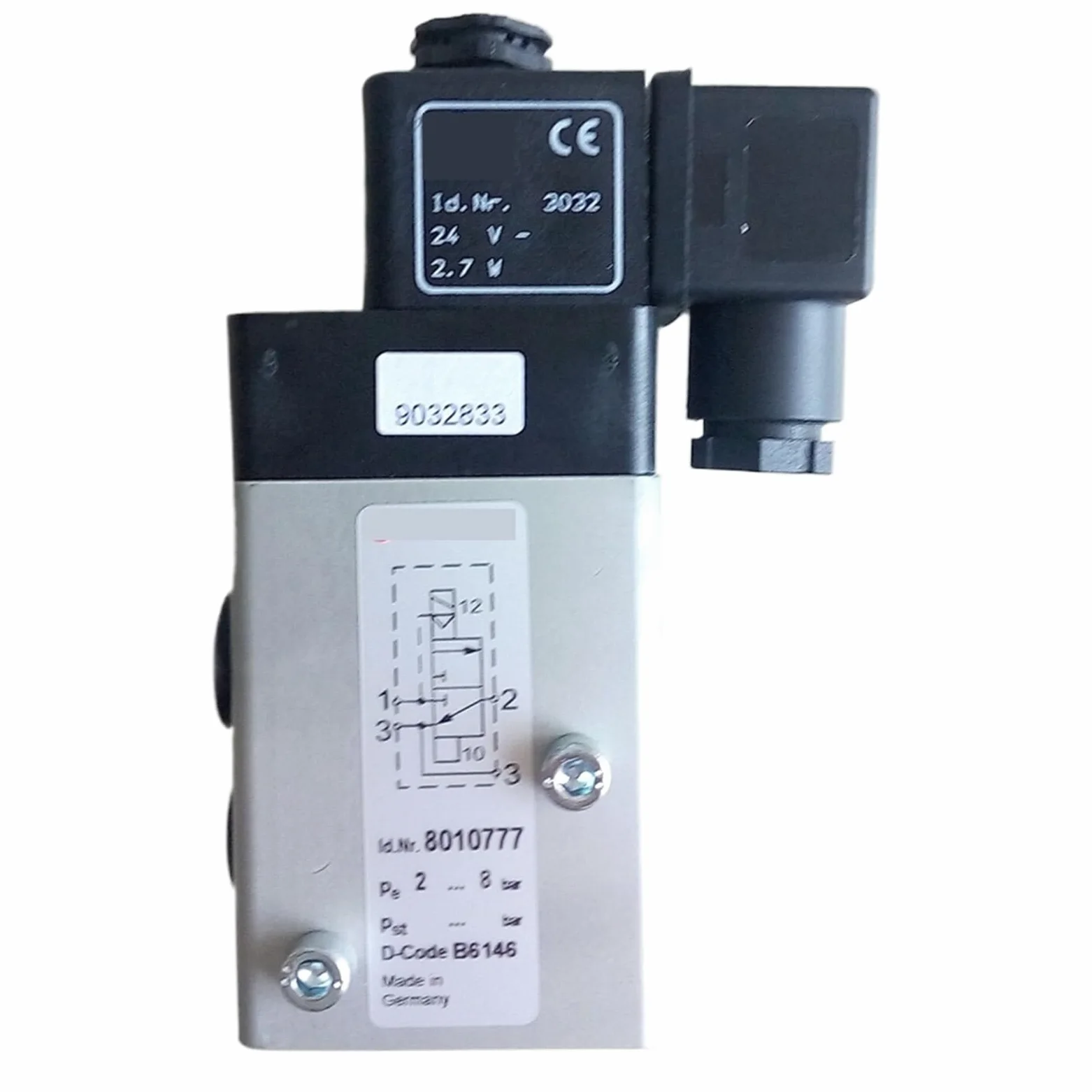 8010777 Cilindro Electroválvula Neumática