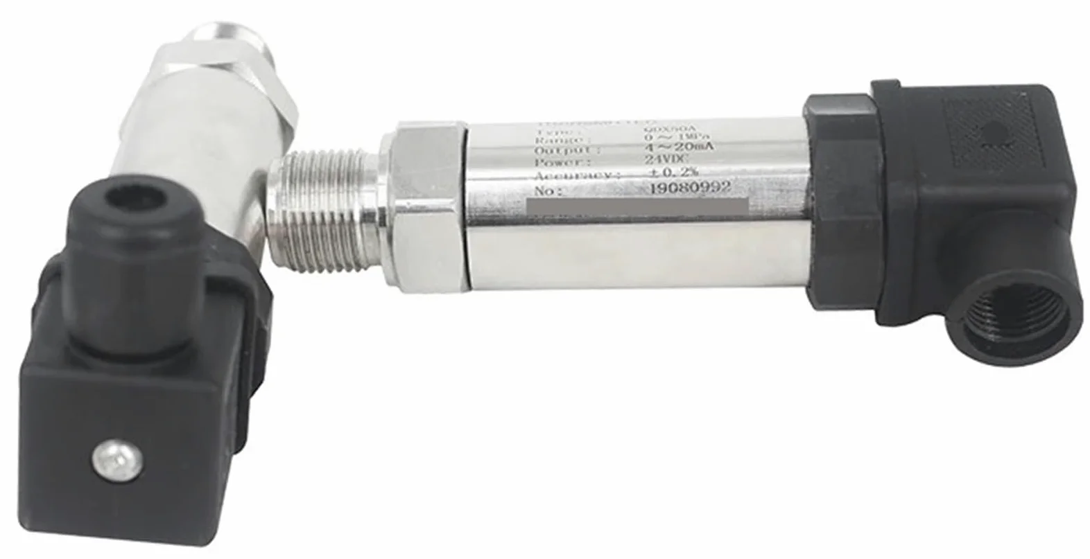Transmisor de presión -1~0~10bar/16bar/6bar/25bar, 10-30VDC, G1/4, salida 4-20mA, Sensor transductor de presión 0,5%