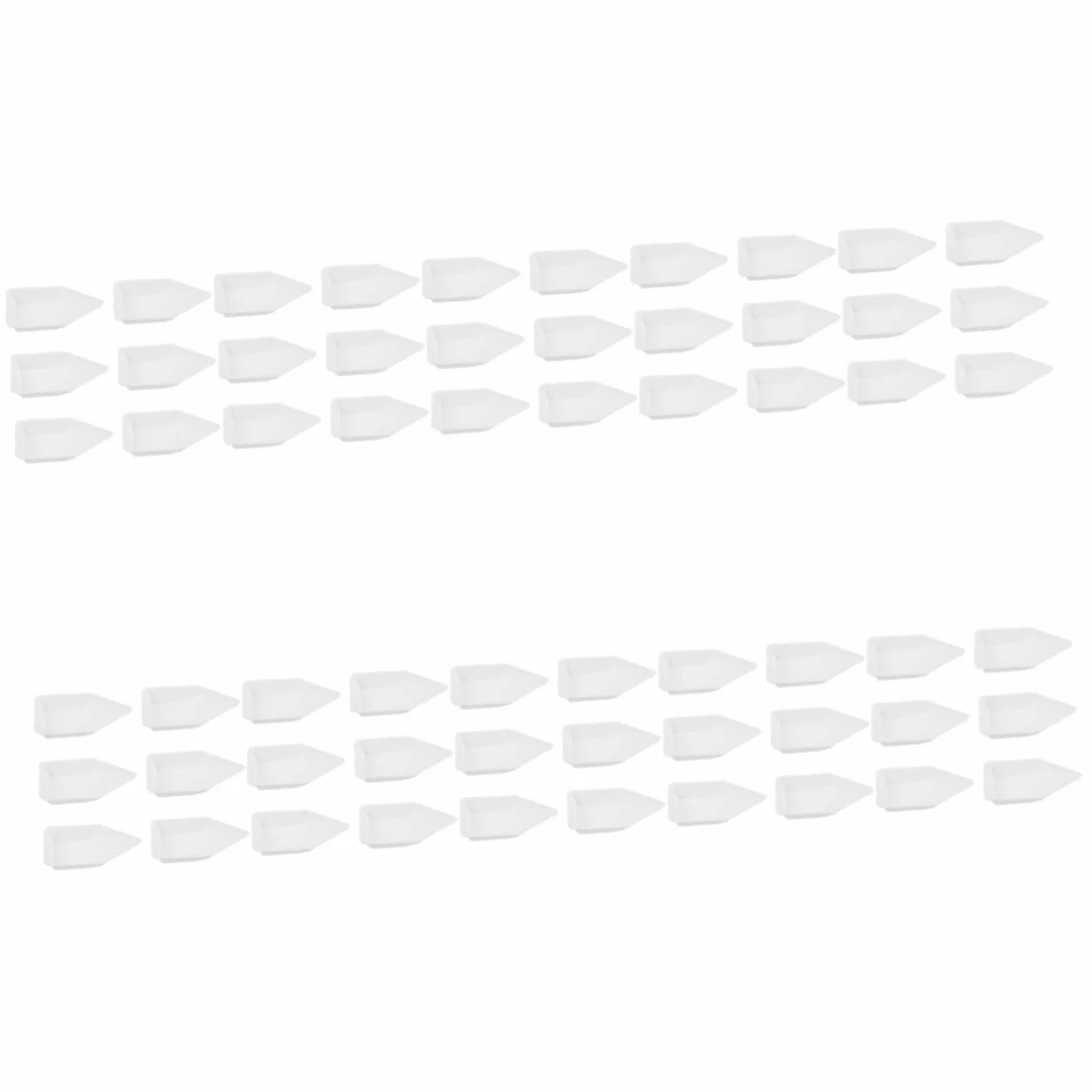 Plato Pesaje Laboratorio 100 Piezas De Pesaje Bio Suplementos Superficie Botes De Pesaje De Mini De Pesaje De Pesaje Plato De Pesaje Antiestático El Plastico