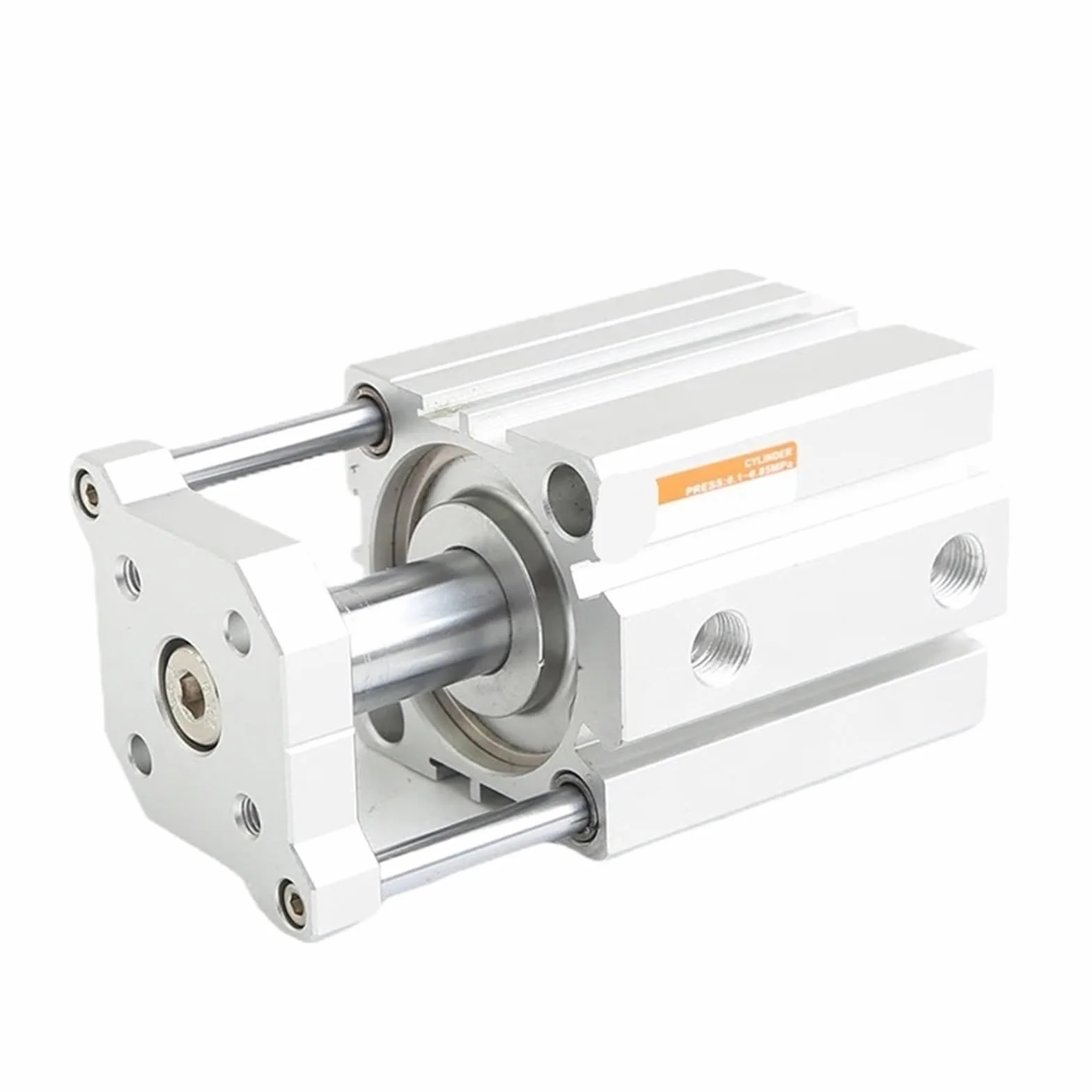 1 Uds. Cilindro fino de tres ejes y tres varillas con varilla guía TACQ12 16 20 25 32 40 50 63 80-5 10 15 20 25 30 35 40 50 100(50mm Without Magnet,TACQ50)