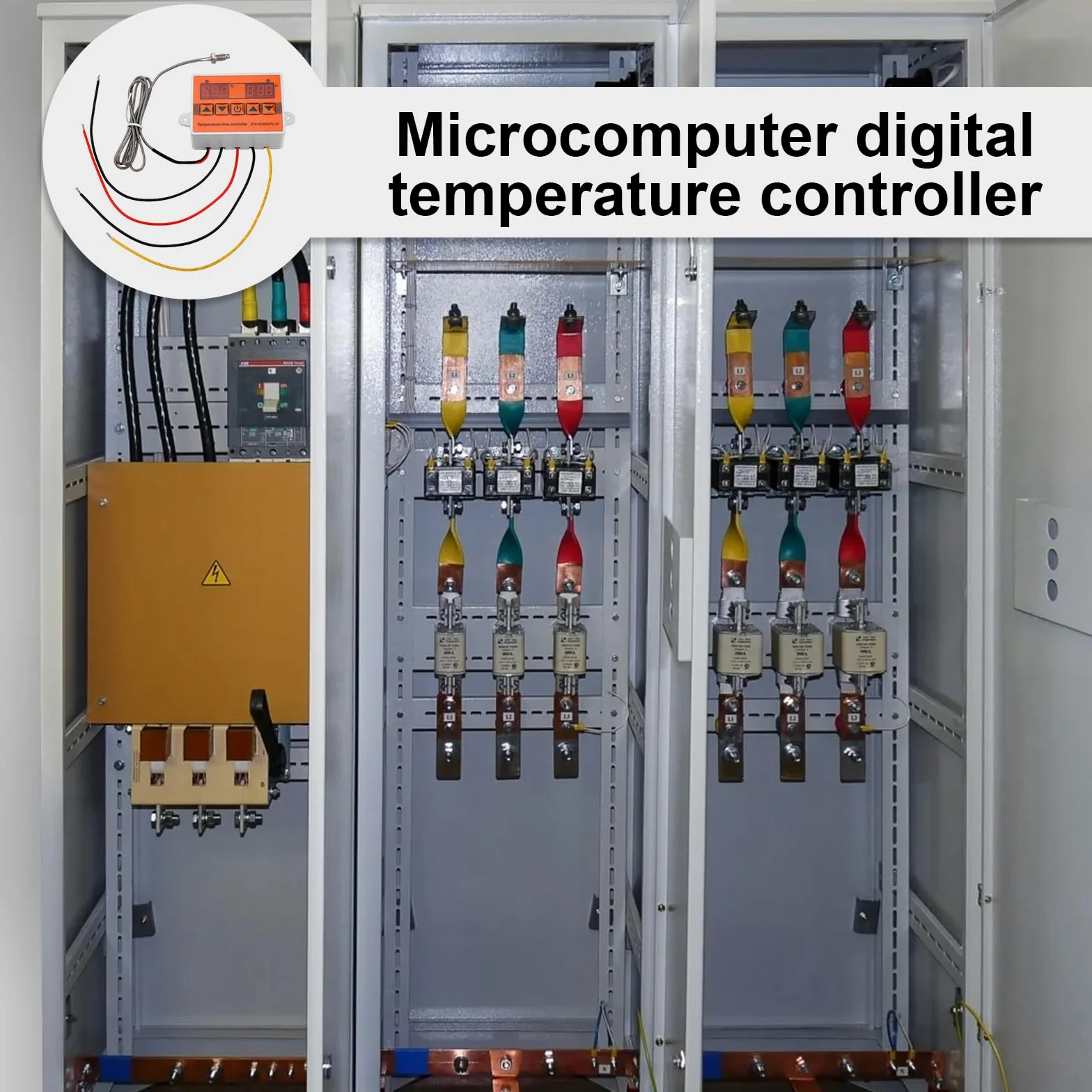 Regulador de temperatura digital DC12 V 24 V CA 110-220 V LED regulador de temperatura termostato de refrigeración