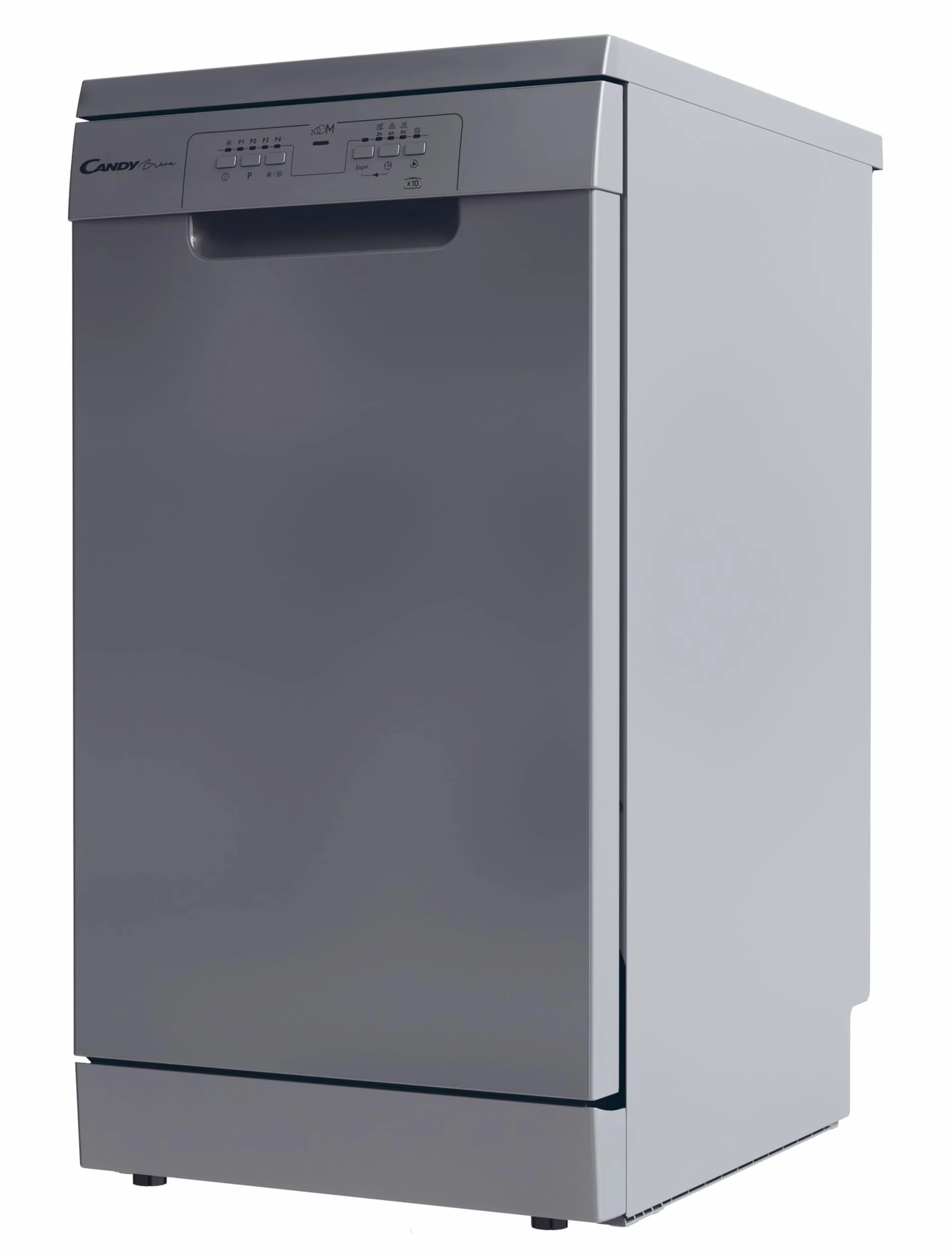 Candy Brava CDPH 2L1049S Lavavajillas 45 cm 10 Servicios 5 Programas Inicio Diferido 49dB Inox