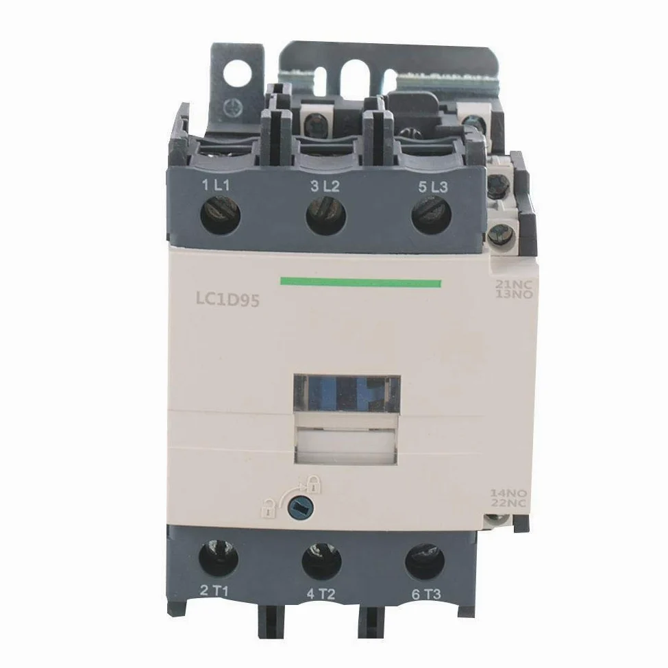LC1D95 contactor AC, 50 / 60Hz bobina 3 polos Contactor 380V 95A