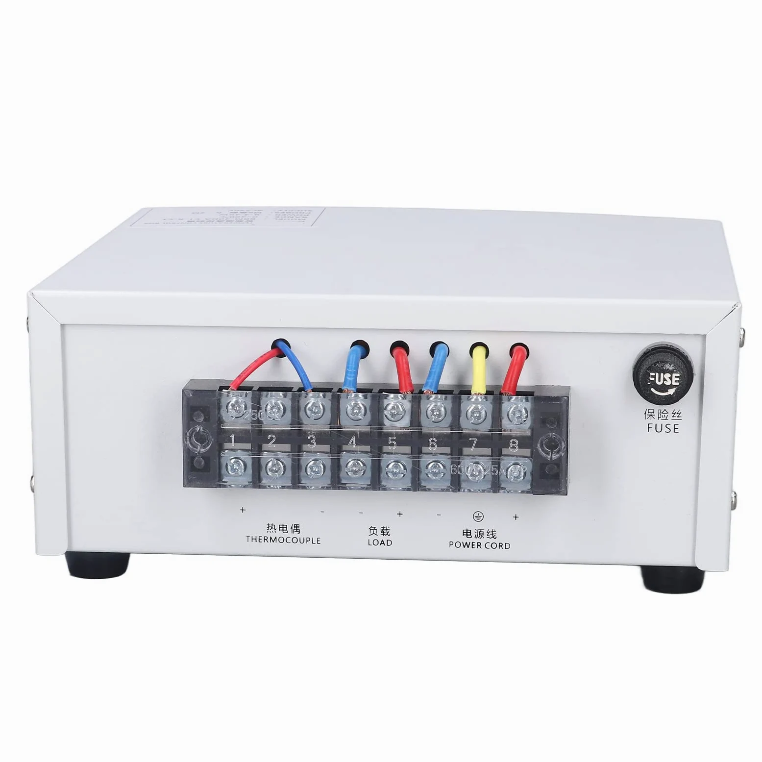 Controlador de Temperatura PID, Controlador de Temperatura Inteligente Electrónico AC220V 0~400 ℃ de Alta Precisión para Incubadora de Horno Doméstico (#3)