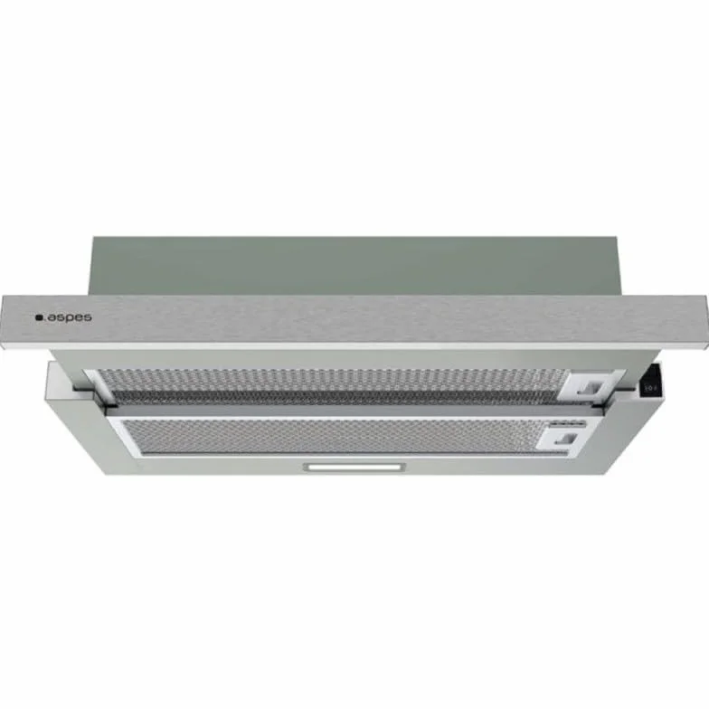 ASPEES ACPE601CX Campana Extraíble 60cm 450 m³/h 63dB Inox