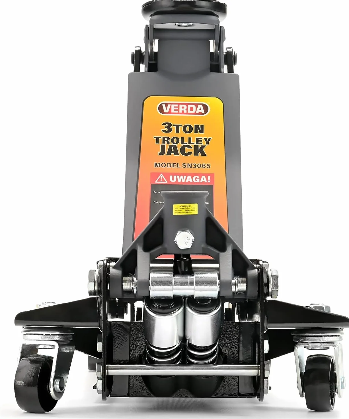 Gato hidráulico 3T, 80 – 465 mm, 2 almohadillas de goma, guantes de montaje, 2 soportes, gato hidráulico profesional, elevador de coche, autocaravana, ideal para cambio de neumáticos SUV