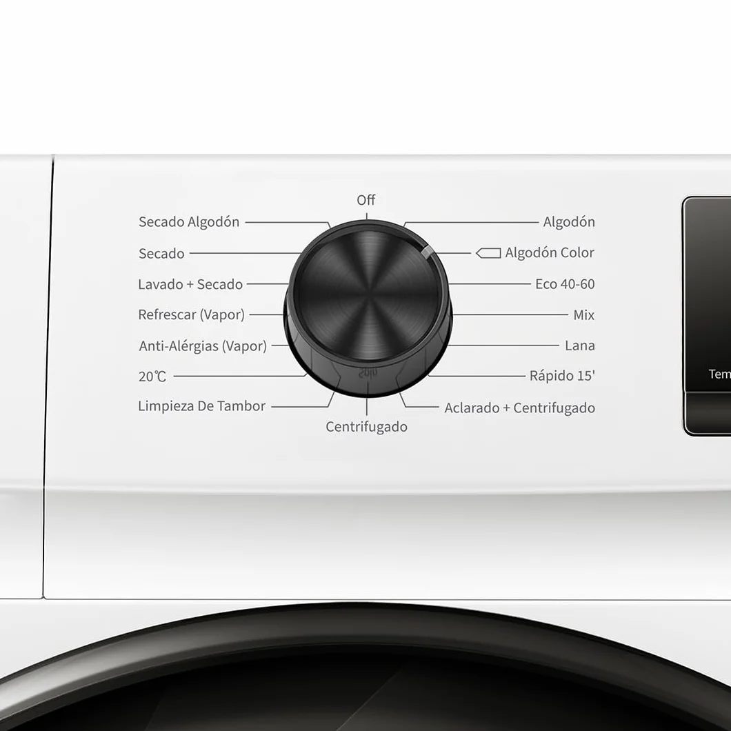 Svan Lavadora Secadora Condensación 9Kg Carga Frontal Blanco 1750W 1400rpm Motor Inverter