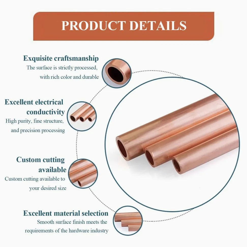 1 Tubo De Cobre 25 Mm Diámetro Exterior, 500 Longitud, Redondo Sin Costuras T2 | Tubería de cobre puroProyectos de laboratorio de ingeniería de bricolaje de alta ductilidad