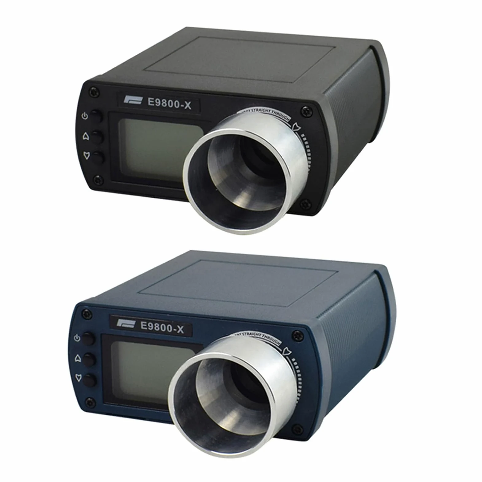 E9800-X - Medidor de velocidad con pantalla LCD, cronógrafo para cronómetro, medidor de velocidad, medición de energía, cronógrafo